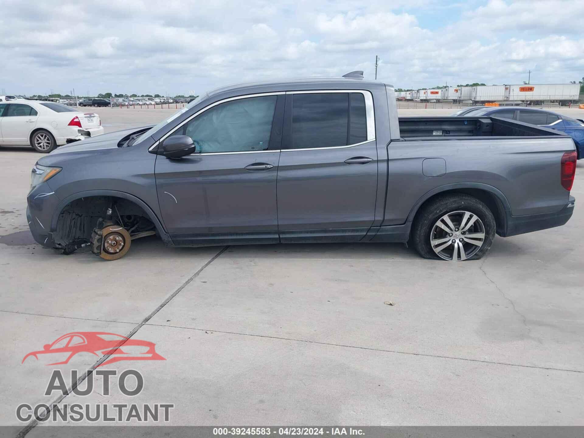 HONDA RIDGELINE 2017 - 5FPYK2F49HB008203