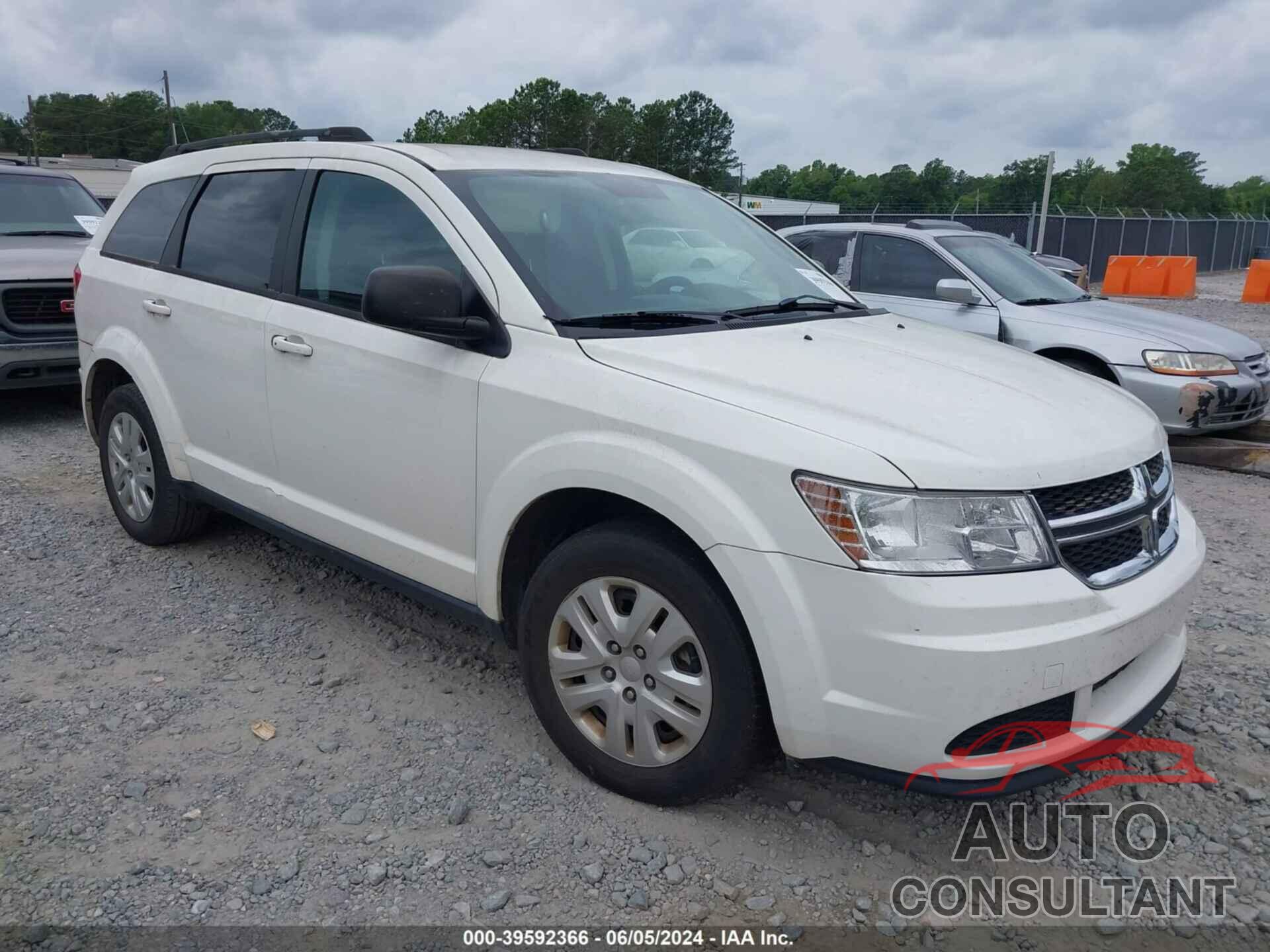 DODGE JOURNEY 2017 - 3C4PDCAB5HT710093