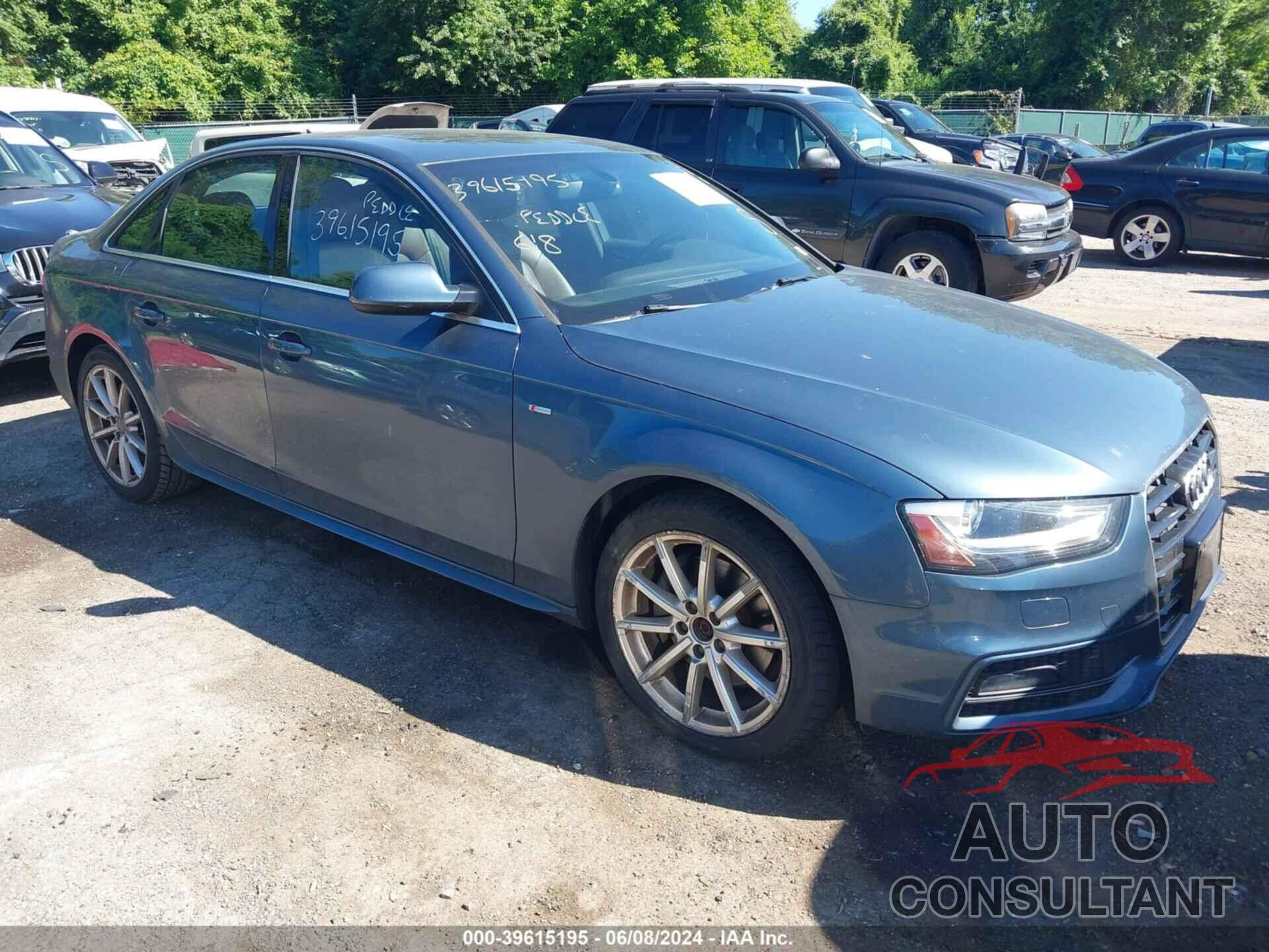 AUDI A4 2016 - WAUBFAFLXGN005456