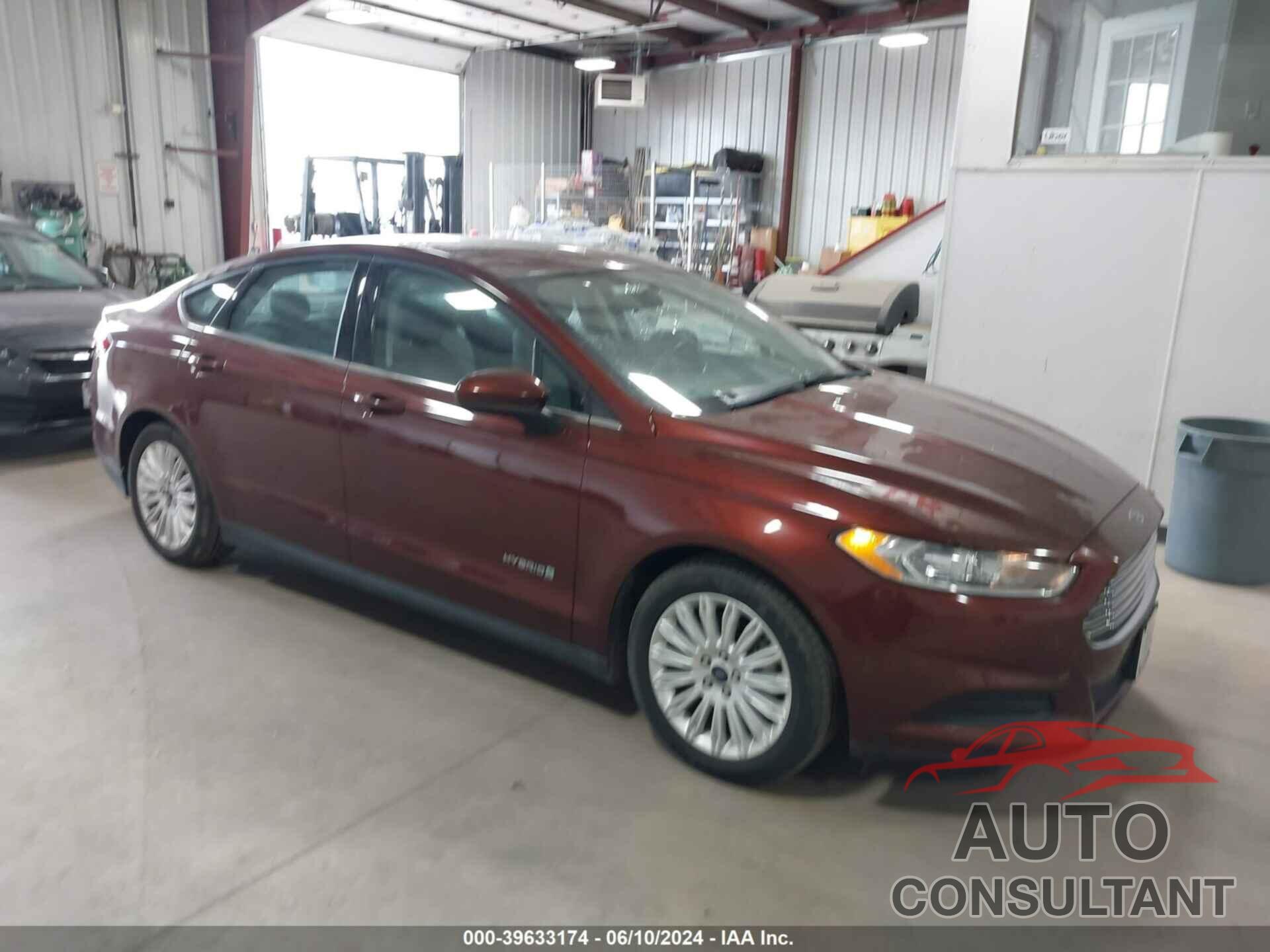 FORD FUSION HYBRID 2016 - 3FA6P0UU6GR392422