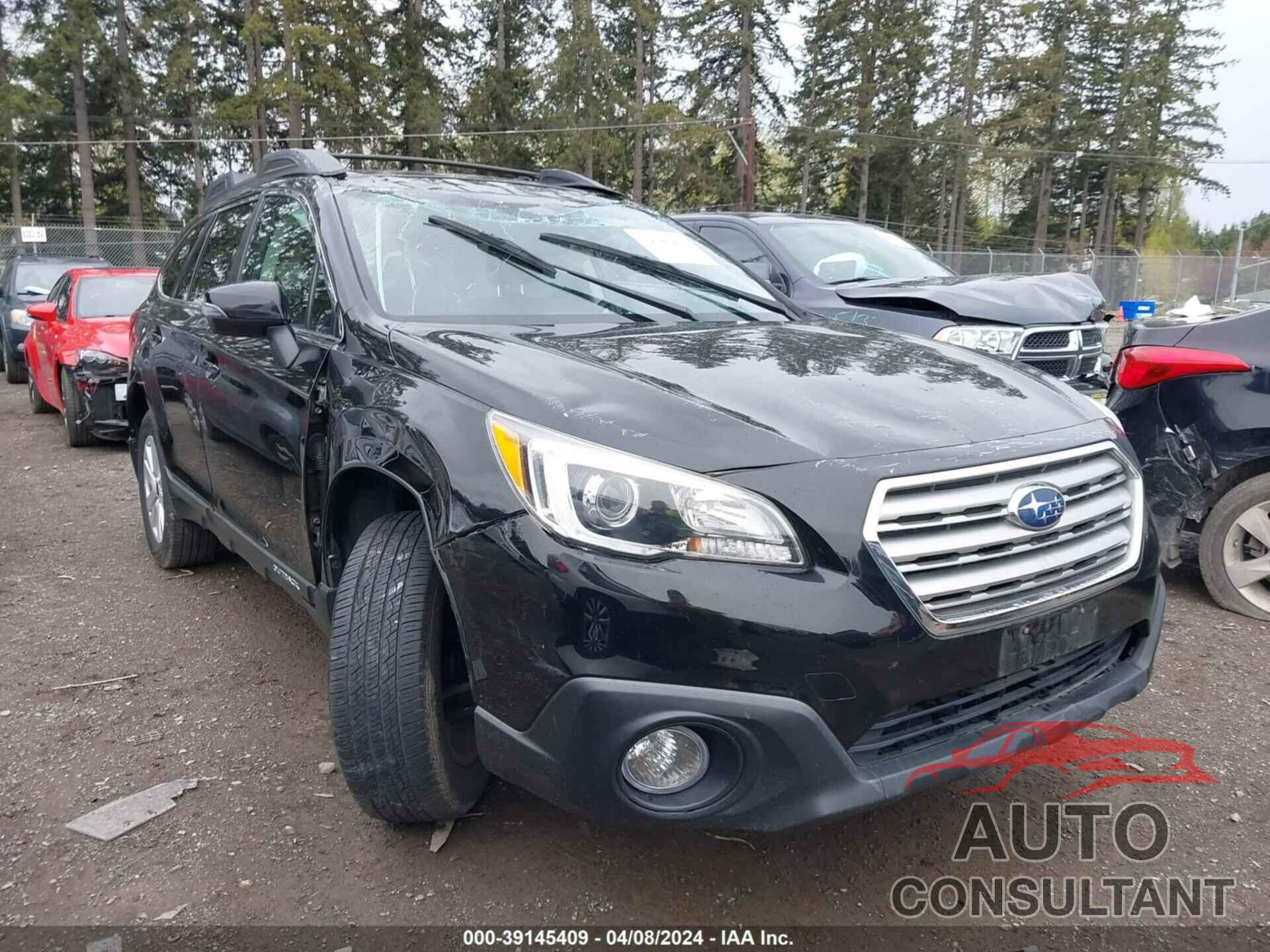 SUBARU OUTBACK 2016 - 4S4BSAHC3G3210295