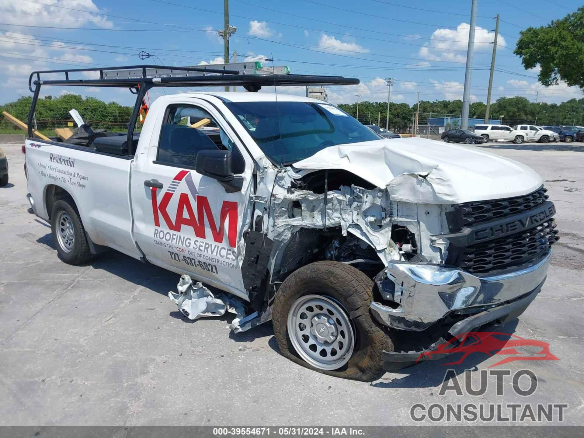 CHEVROLET SILVERADO 1500 2020 - 3GCNYAEF4LG230691