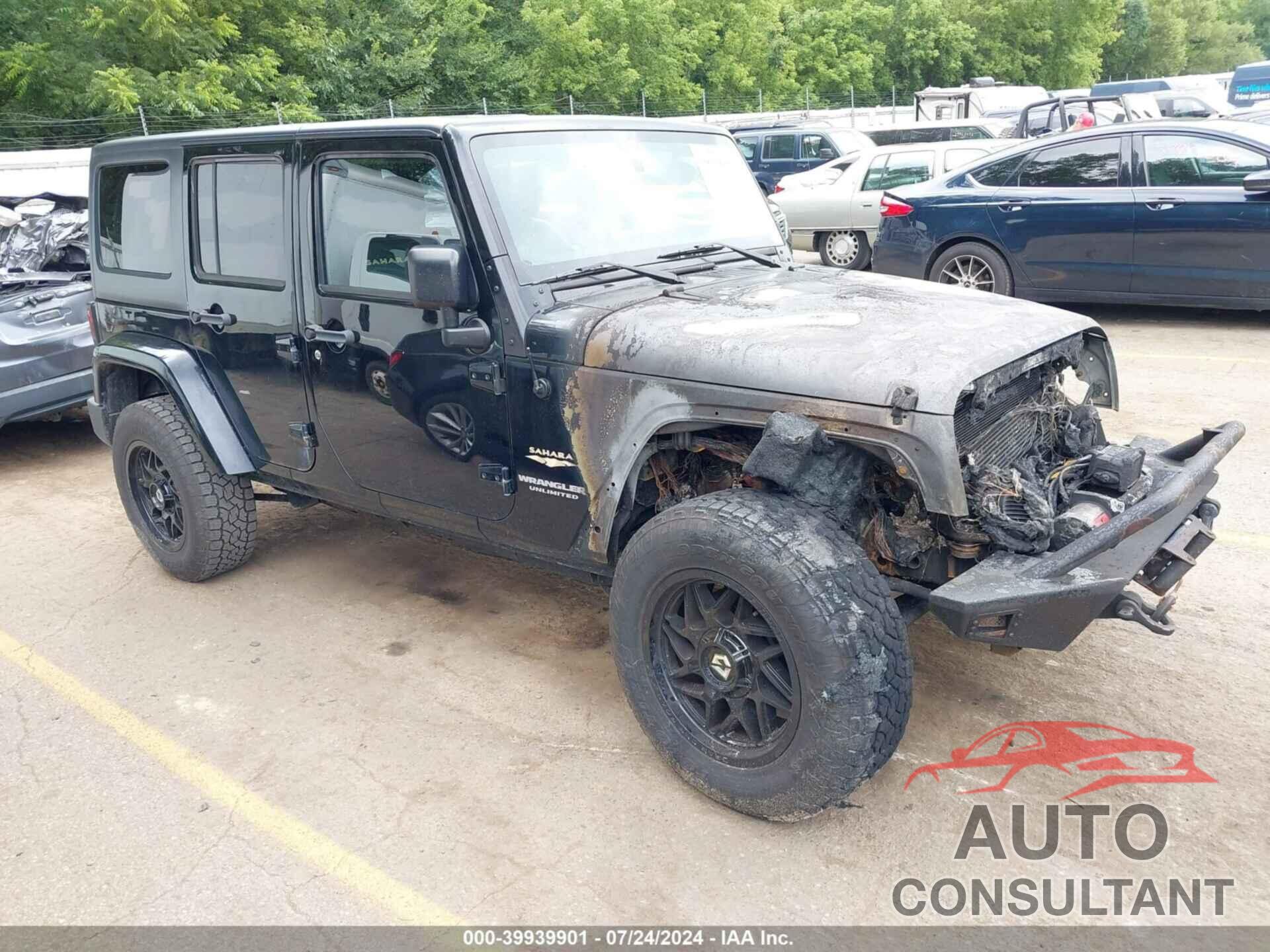 JEEP WRANGLER UNLIMITED 2013 - 1C4BJWEG9DL573613