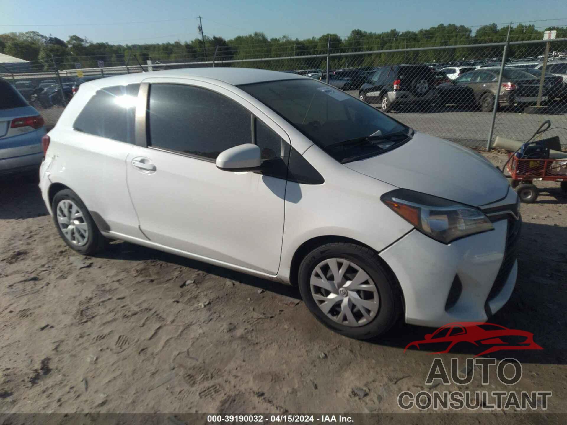 TOYOTA YARIS 2016 - VNKJTUD39GA062872