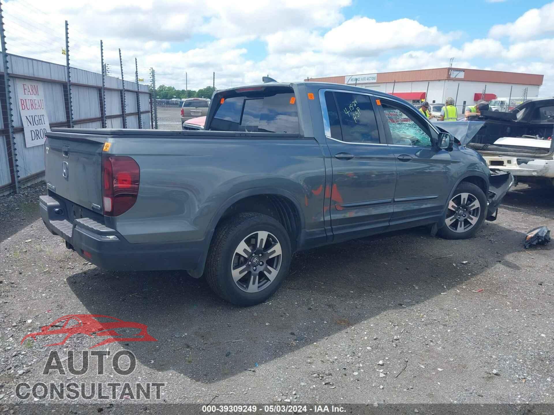 HONDA RIDGELINE 2019 - 5FPYK3F66KB001451