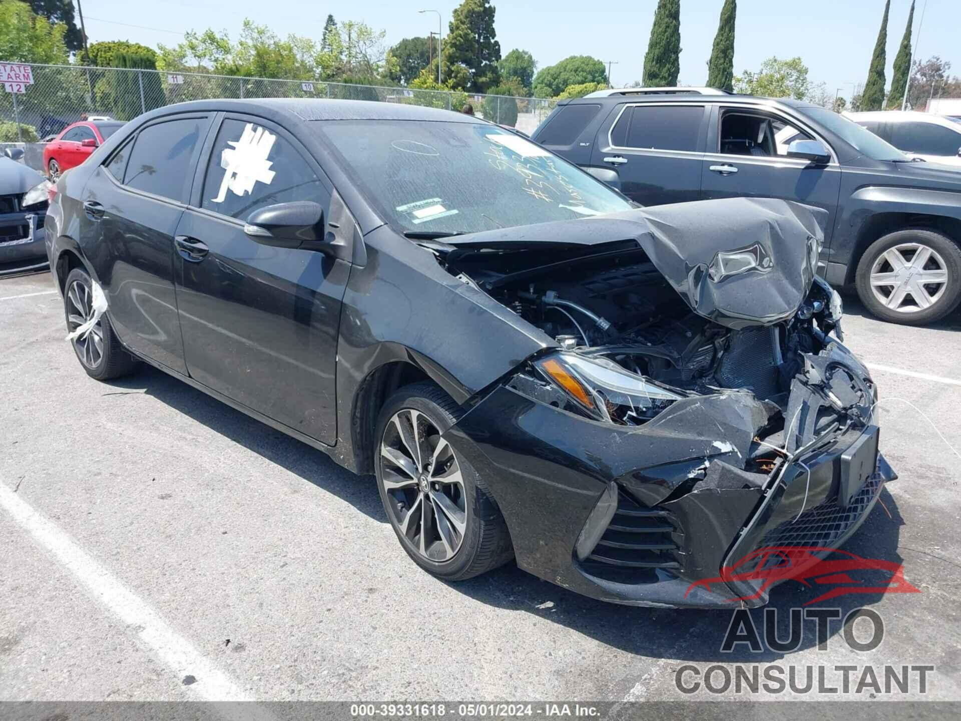 TOYOTA COROLLA 2018 - 2T1BURHE9JC036598
