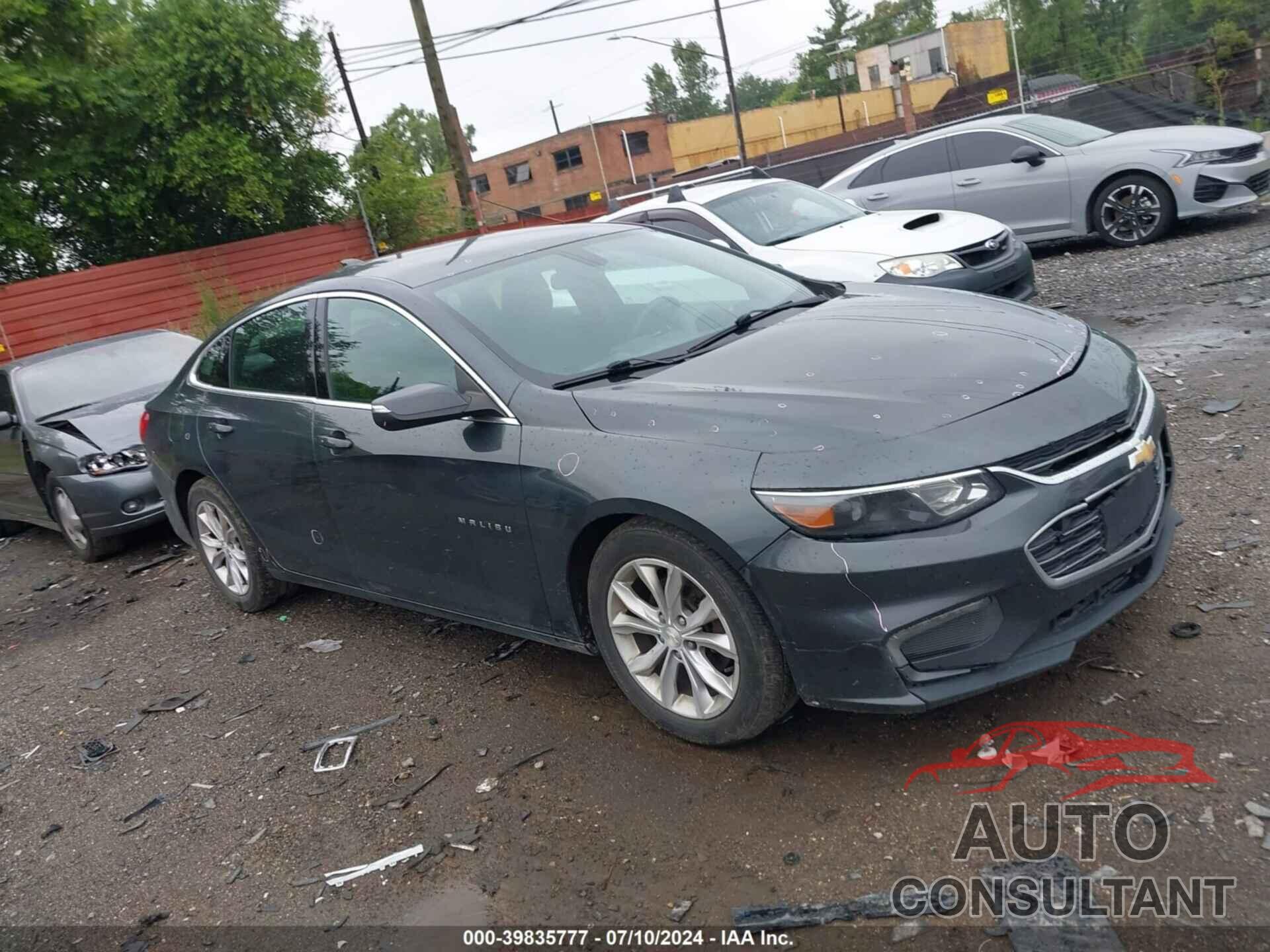 CHEVROLET MALIBU 2017 - 1G1ZE5ST7HF106850