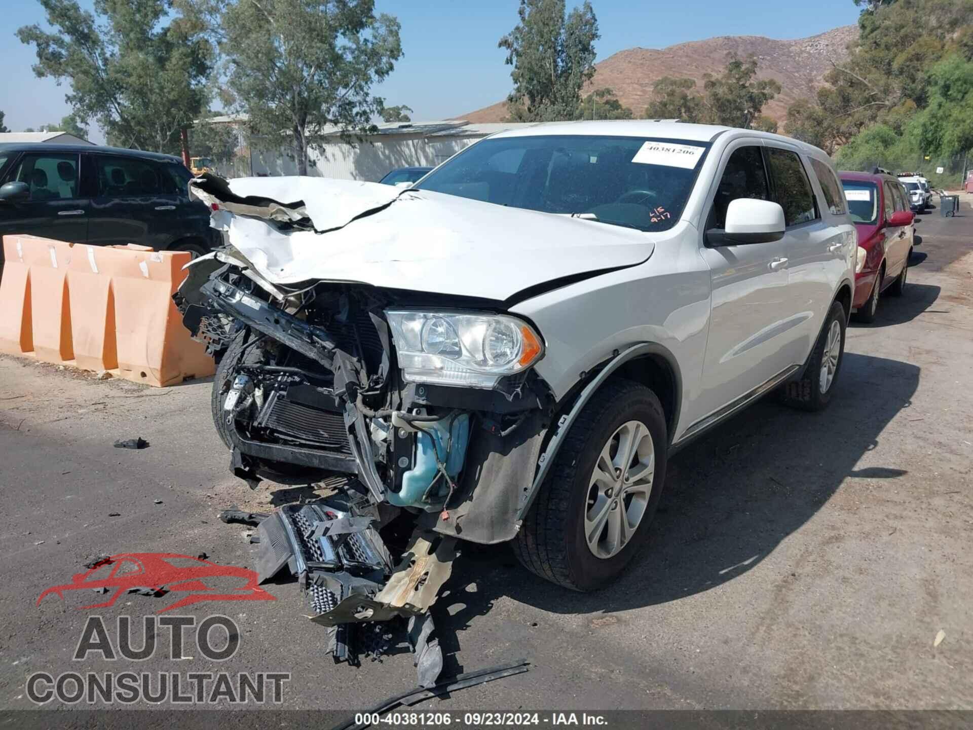 DODGE DURANGO 2013 - 1C4RDHAGXDC697784
