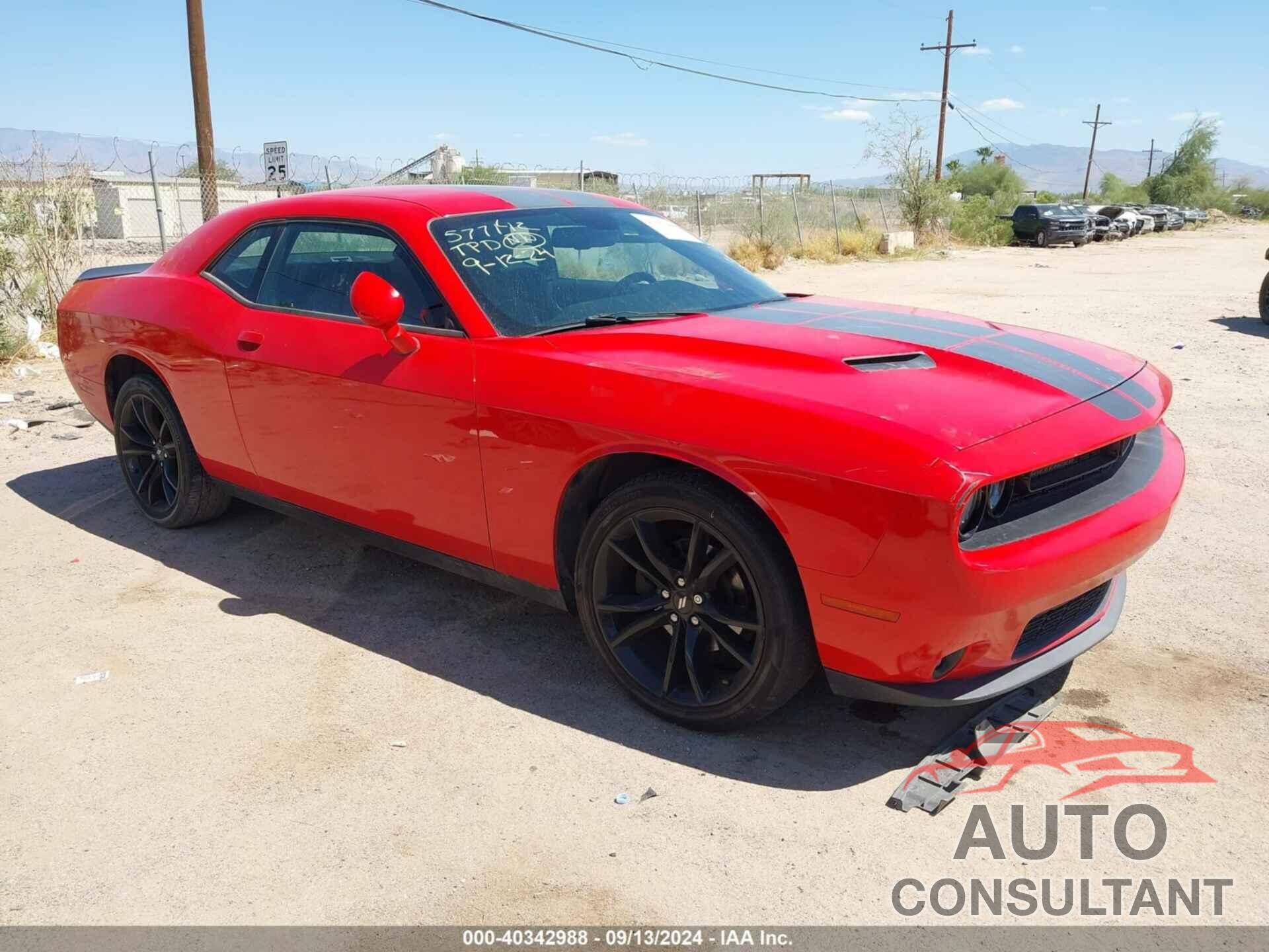 DODGE CHALLENGER 2017 - 2C3CDZAG9HH633660