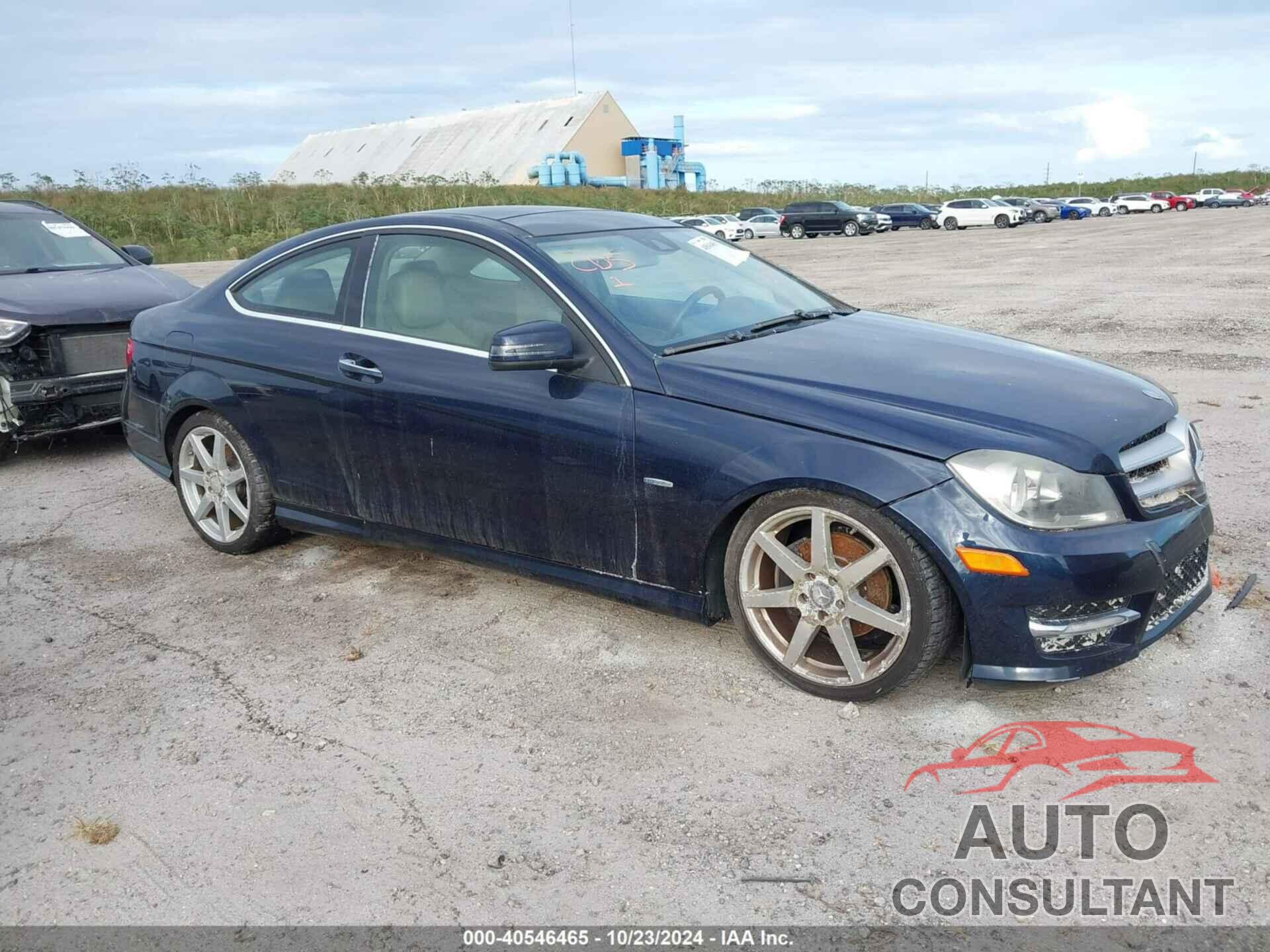 MERCEDES-BENZ C 250 2012 - WDDGJ4HB7CF753766
