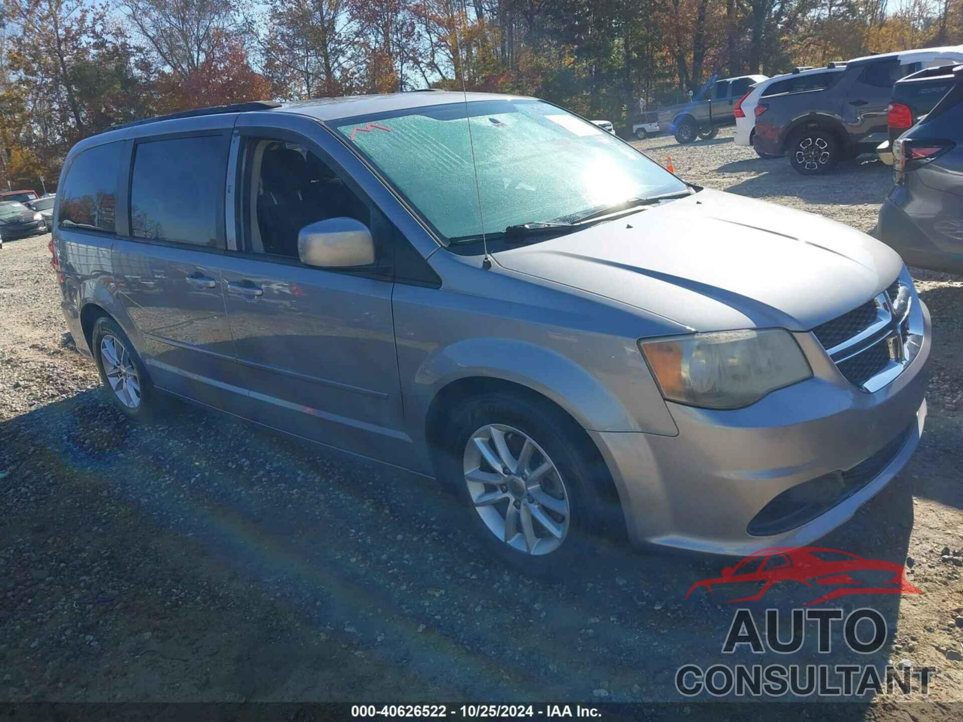 DODGE GRAND CARAVAN 2014 - 2C4RDGCG1ER166795