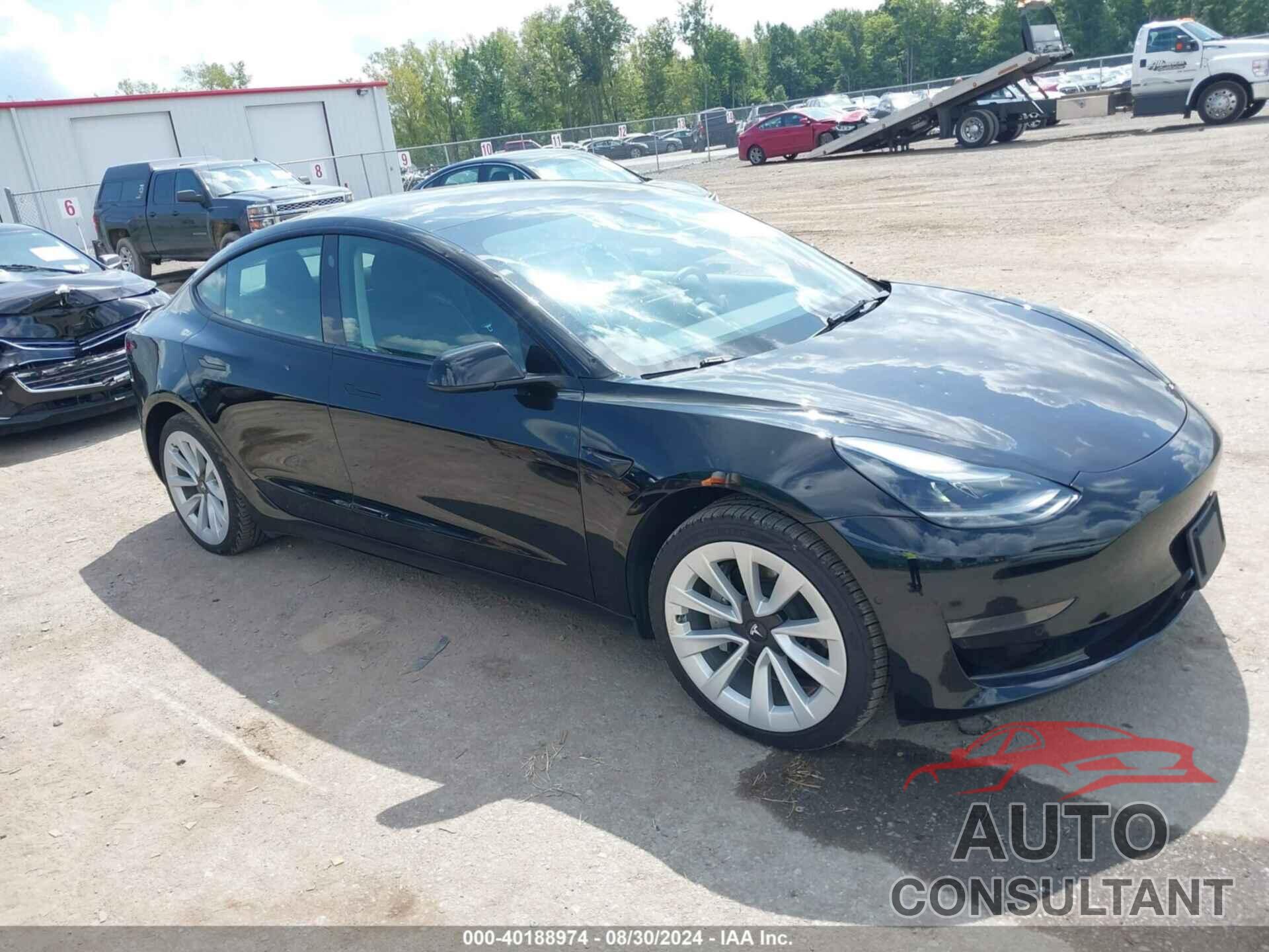 TESLA MODEL 3 2022 - 5YJ3E1EA2NF290000