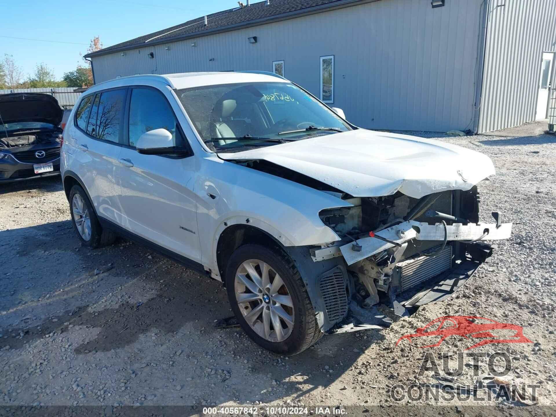 BMW X3 2016 - 5UXWY3C59G0N88808