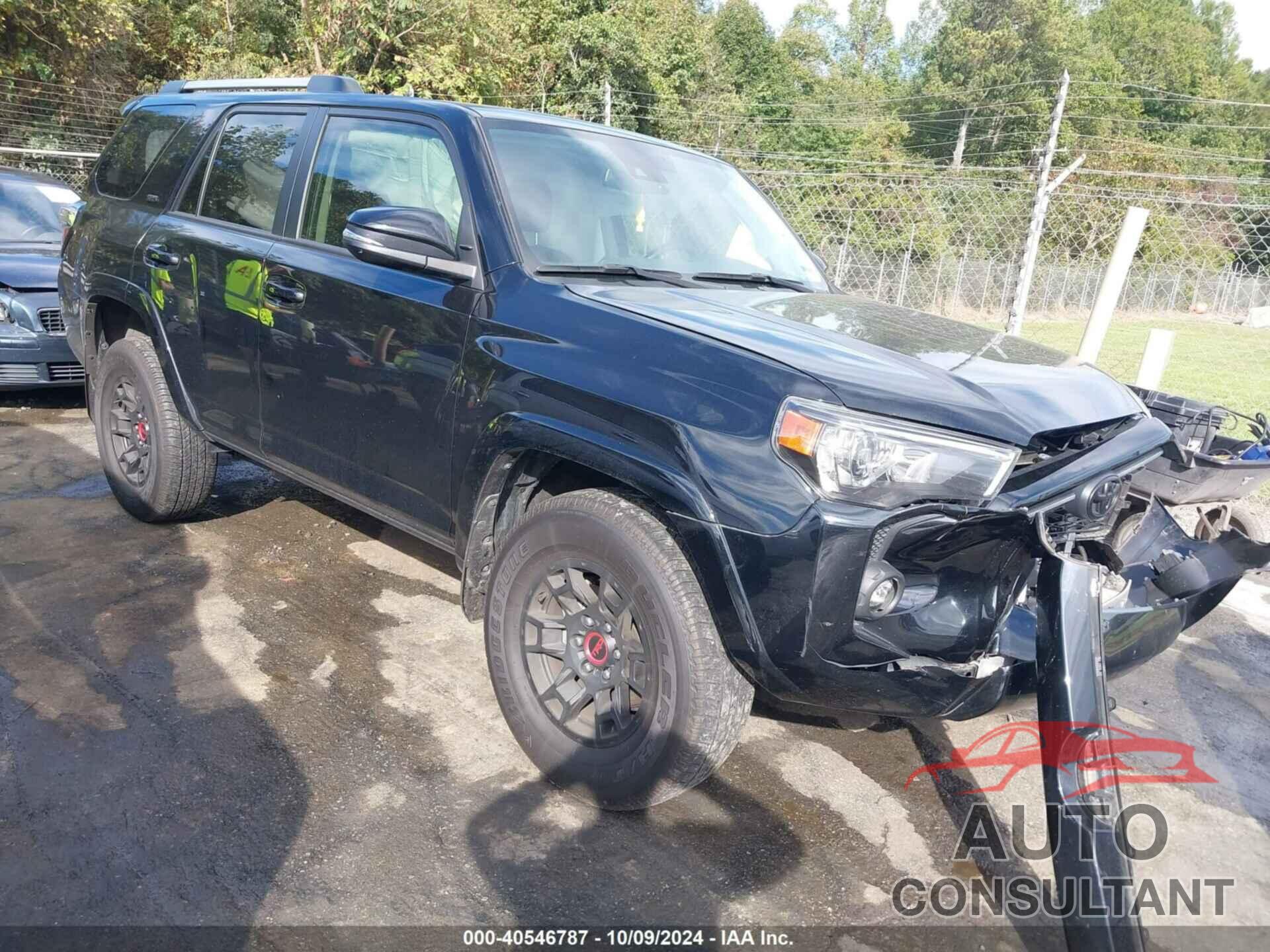 TOYOTA 4RUNNER 2022 - JTEFU5JR3N5268216