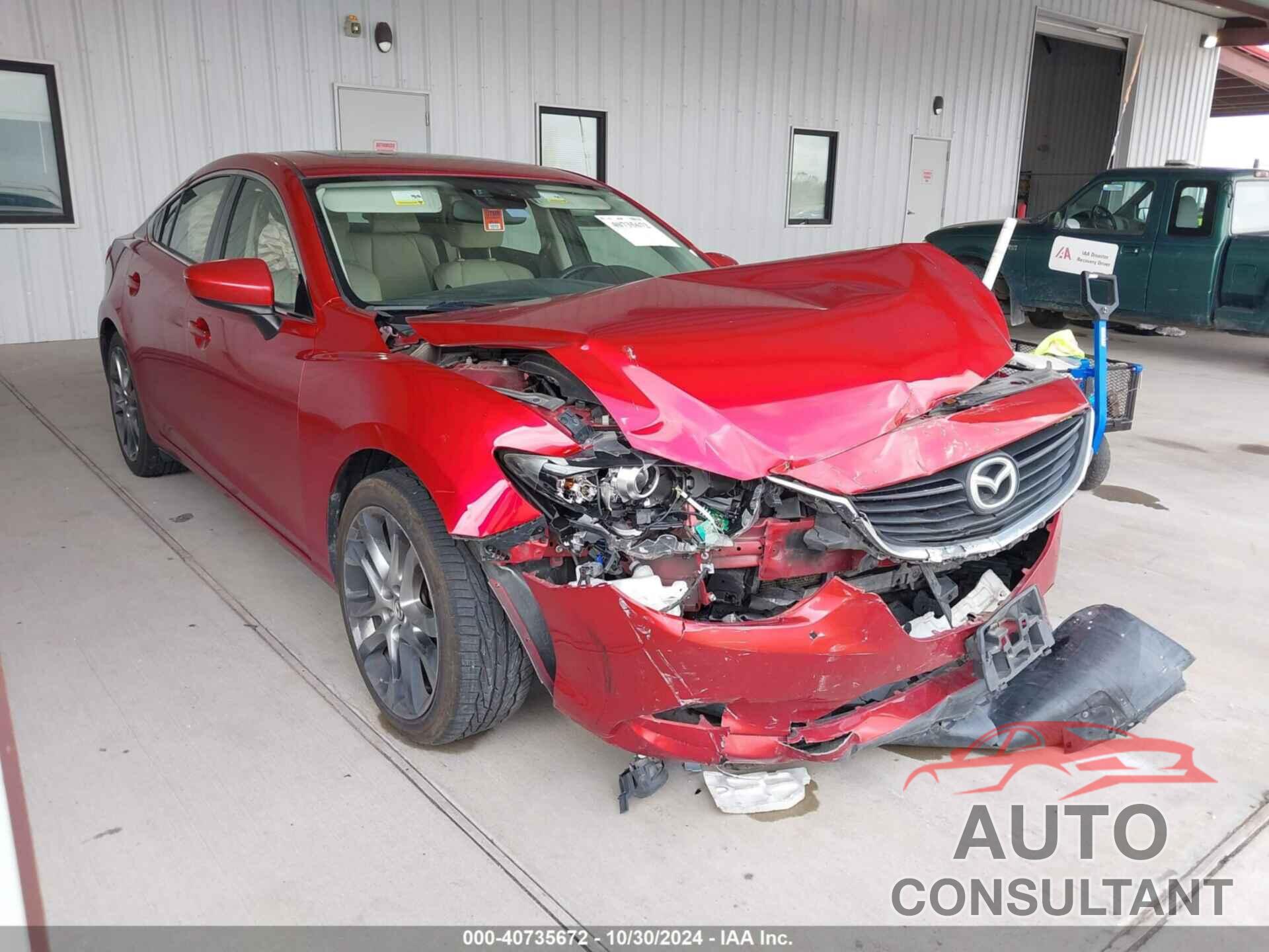 MAZDA MAZDA6 2015 - JM1GJ1W57F1189897