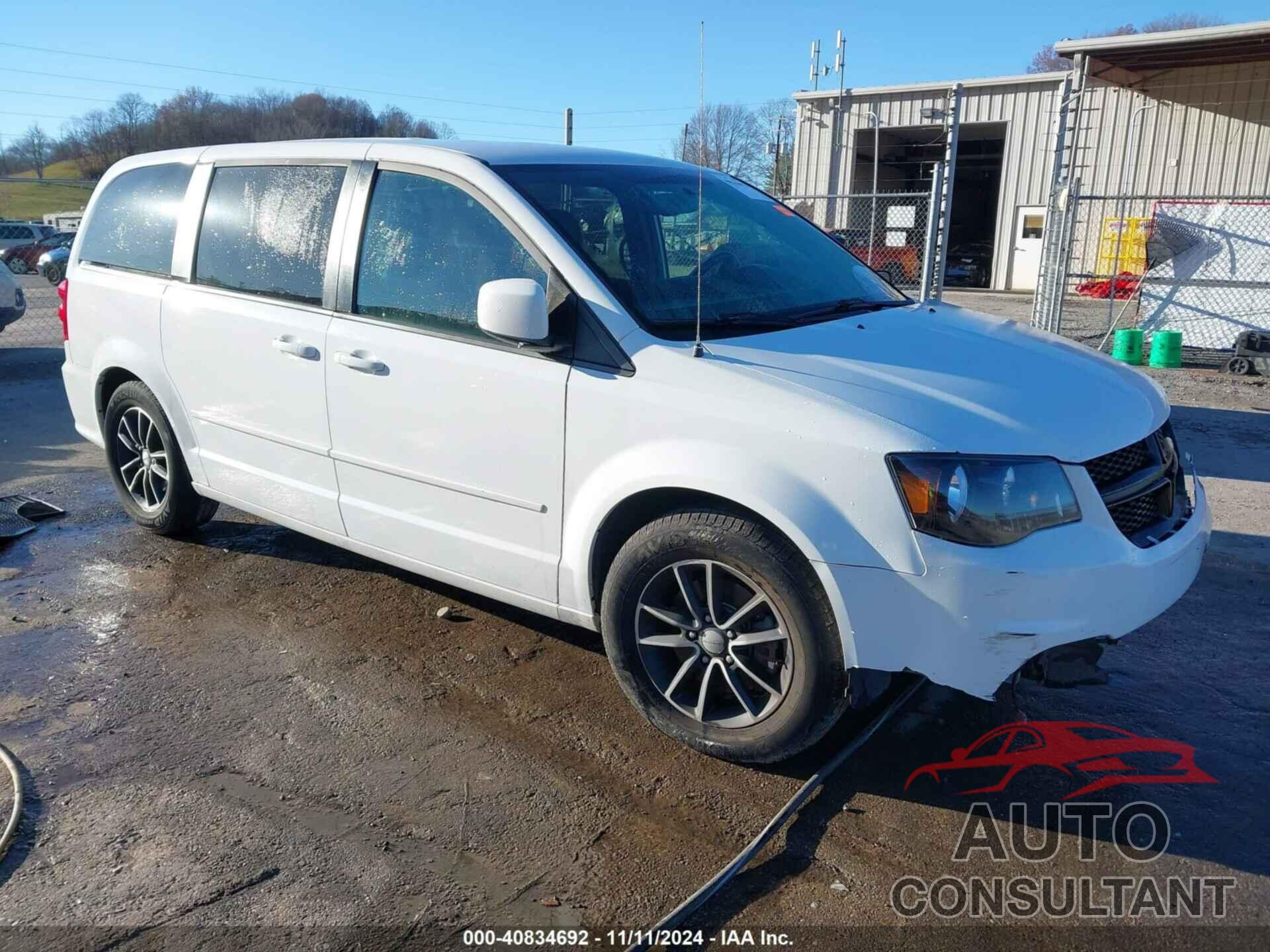 DODGE GRAND CARAVAN 2016 - 2C4RDGCG6GR390860