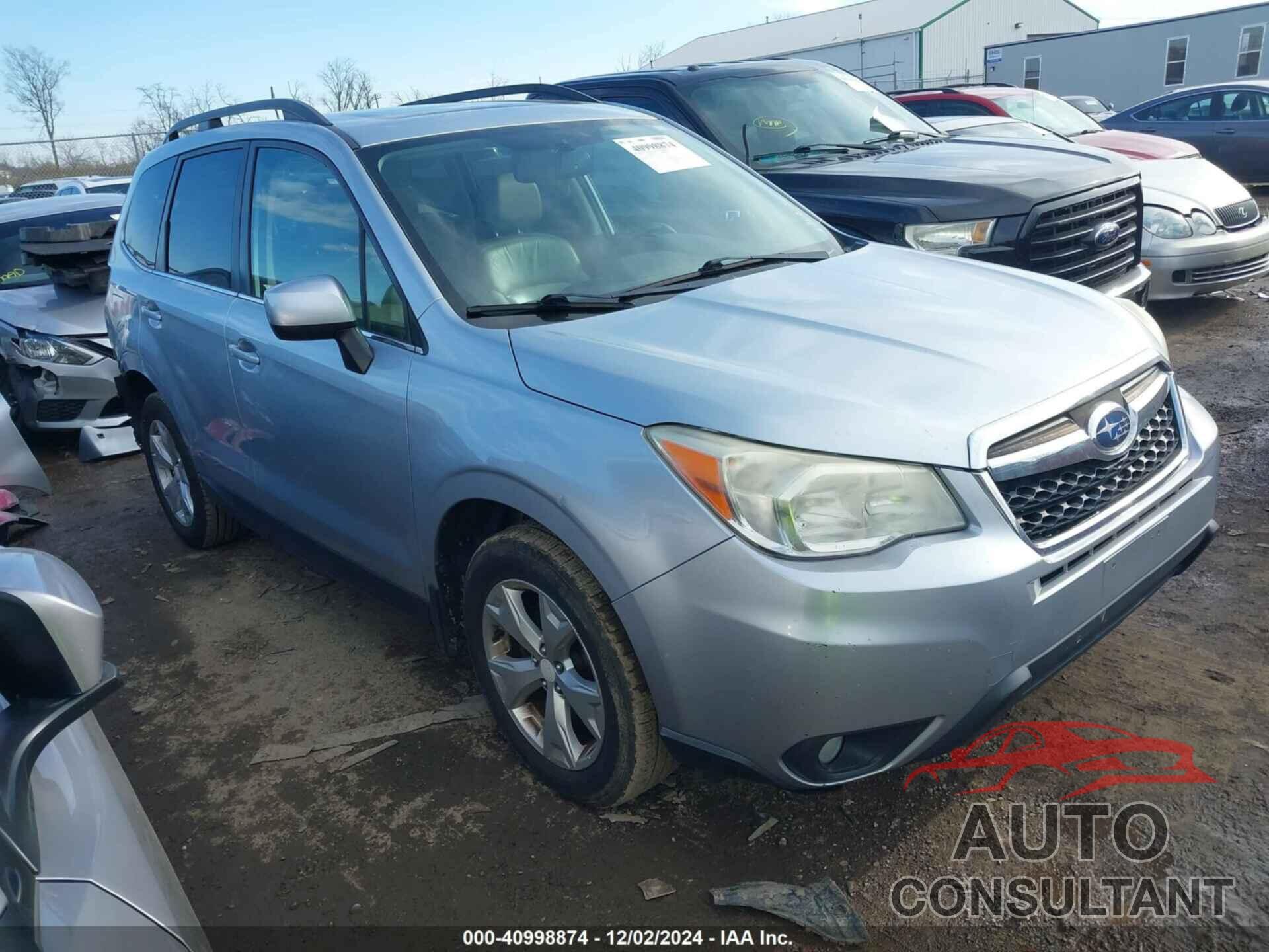 SUBARU FORESTER 2015 - JF2SJAKC0FH477431