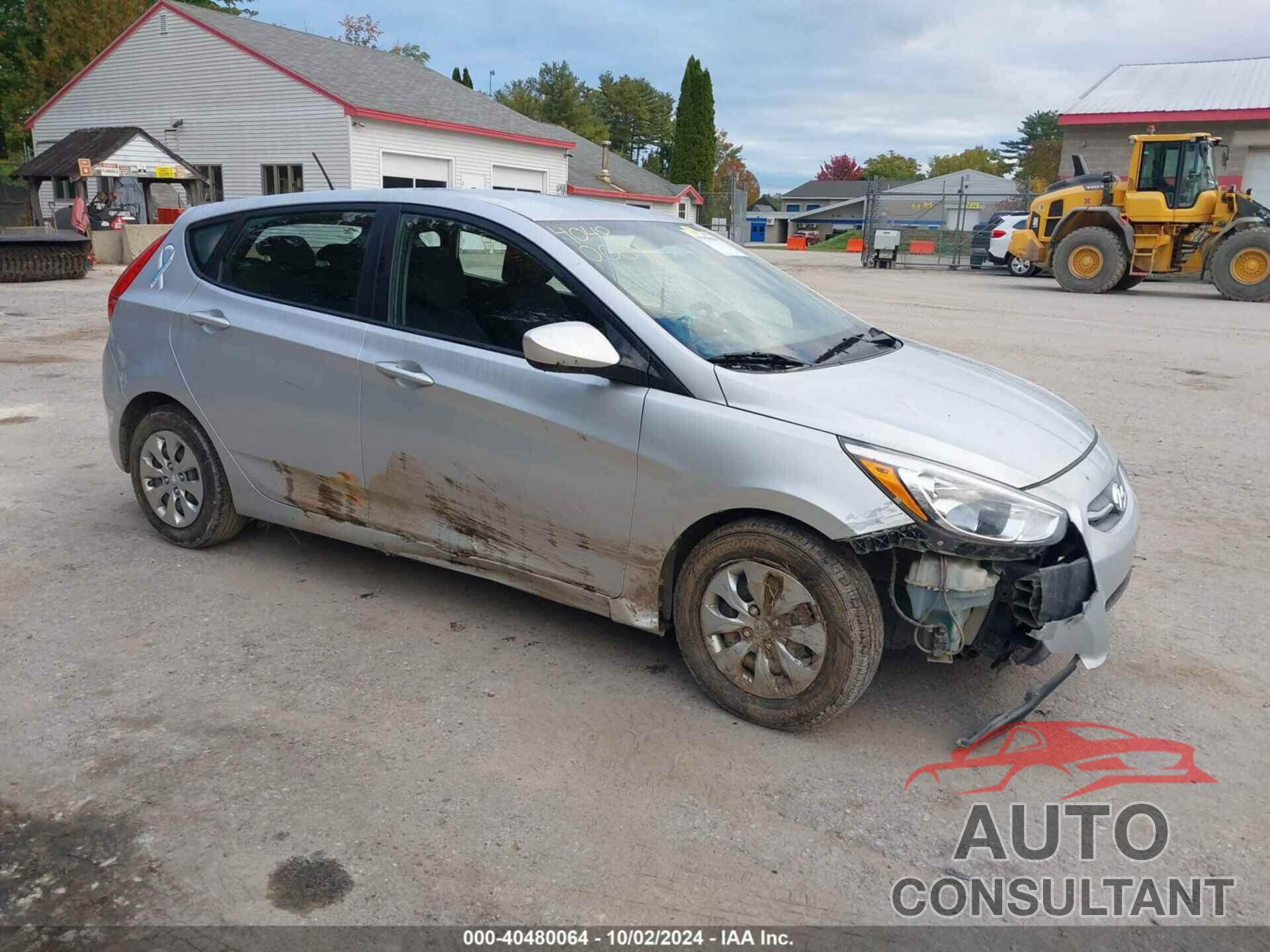 HYUNDAI ACCENT 2017 - KMHCT5AE9HU341151