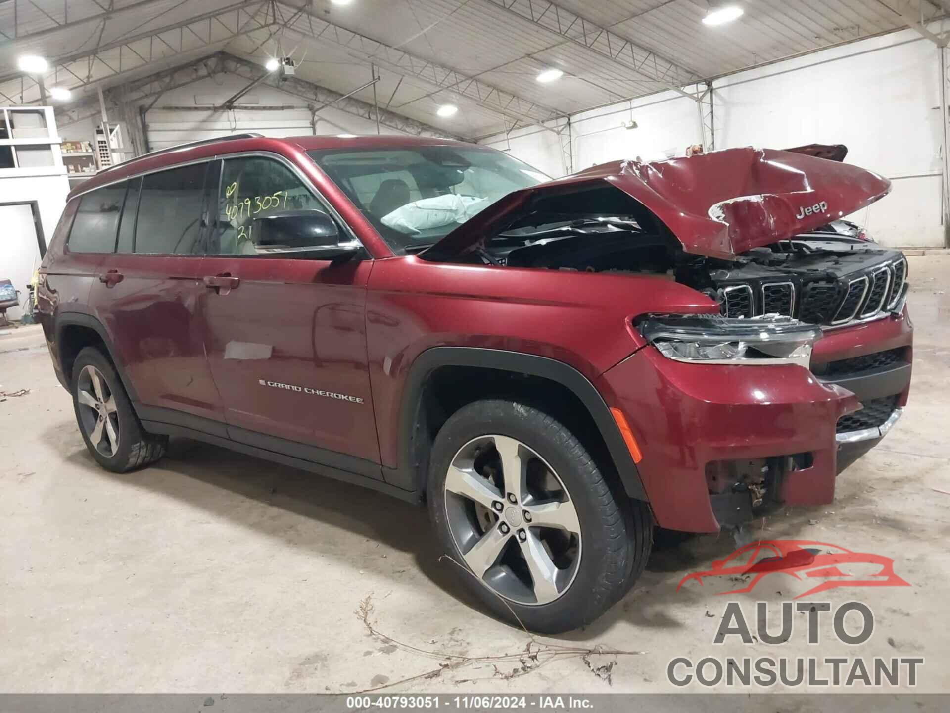 JEEP GRAND CHEROKEE L 2021 - 1C4RJKBG7M8186279