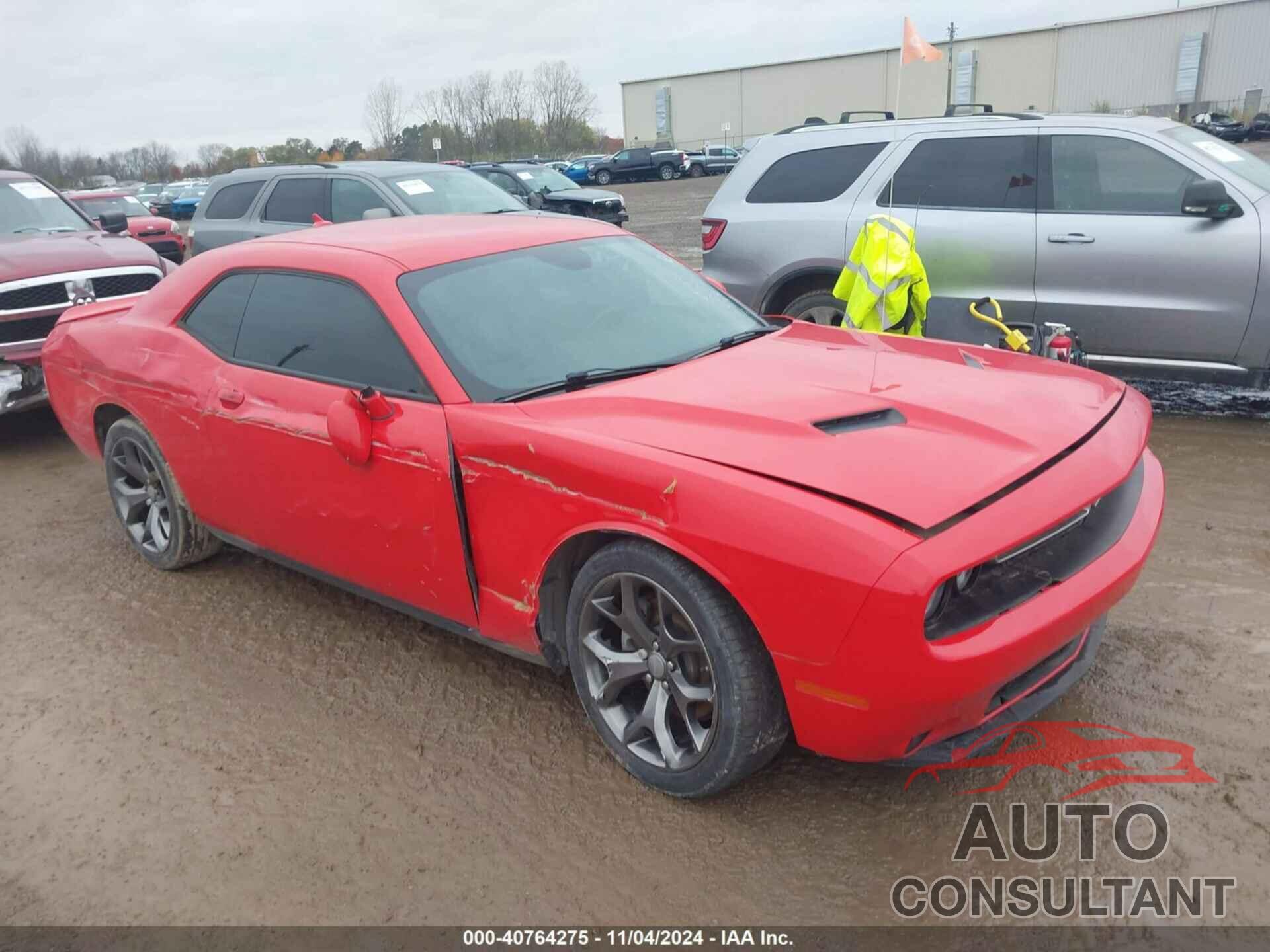 DODGE CHALLENGER 2016 - 2C3CDZAG2GH254367