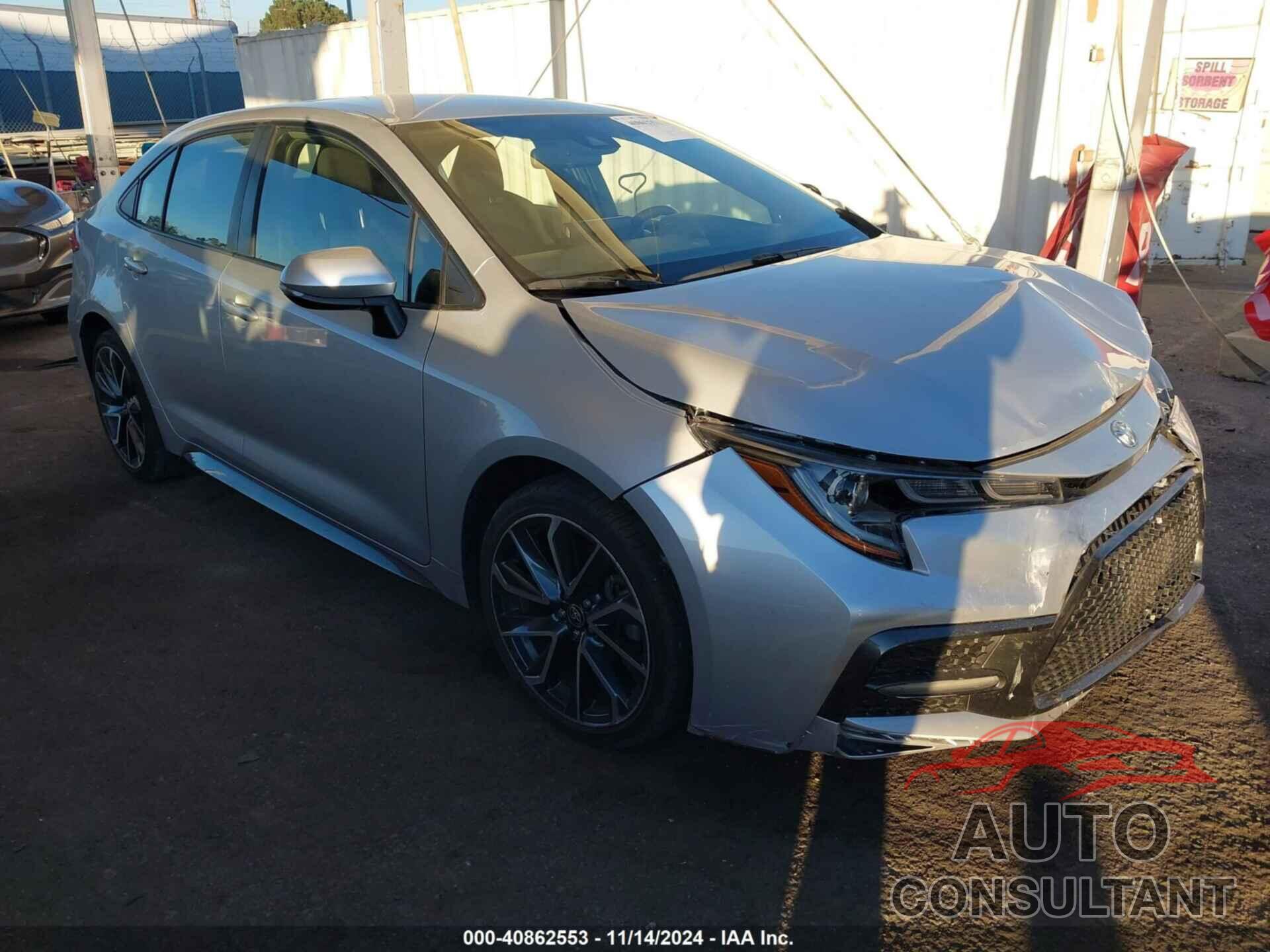 TOYOTA COROLLA 2022 - JTDS4MCE8N3500831