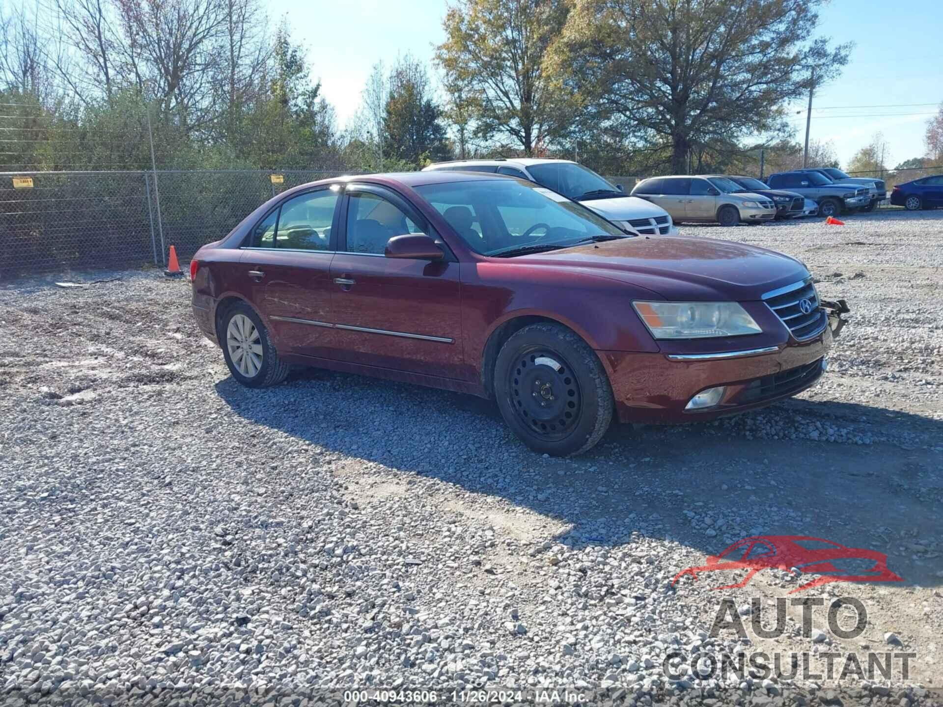 HYUNDAI SONATA 2009 - 5NPEU46C89H503682