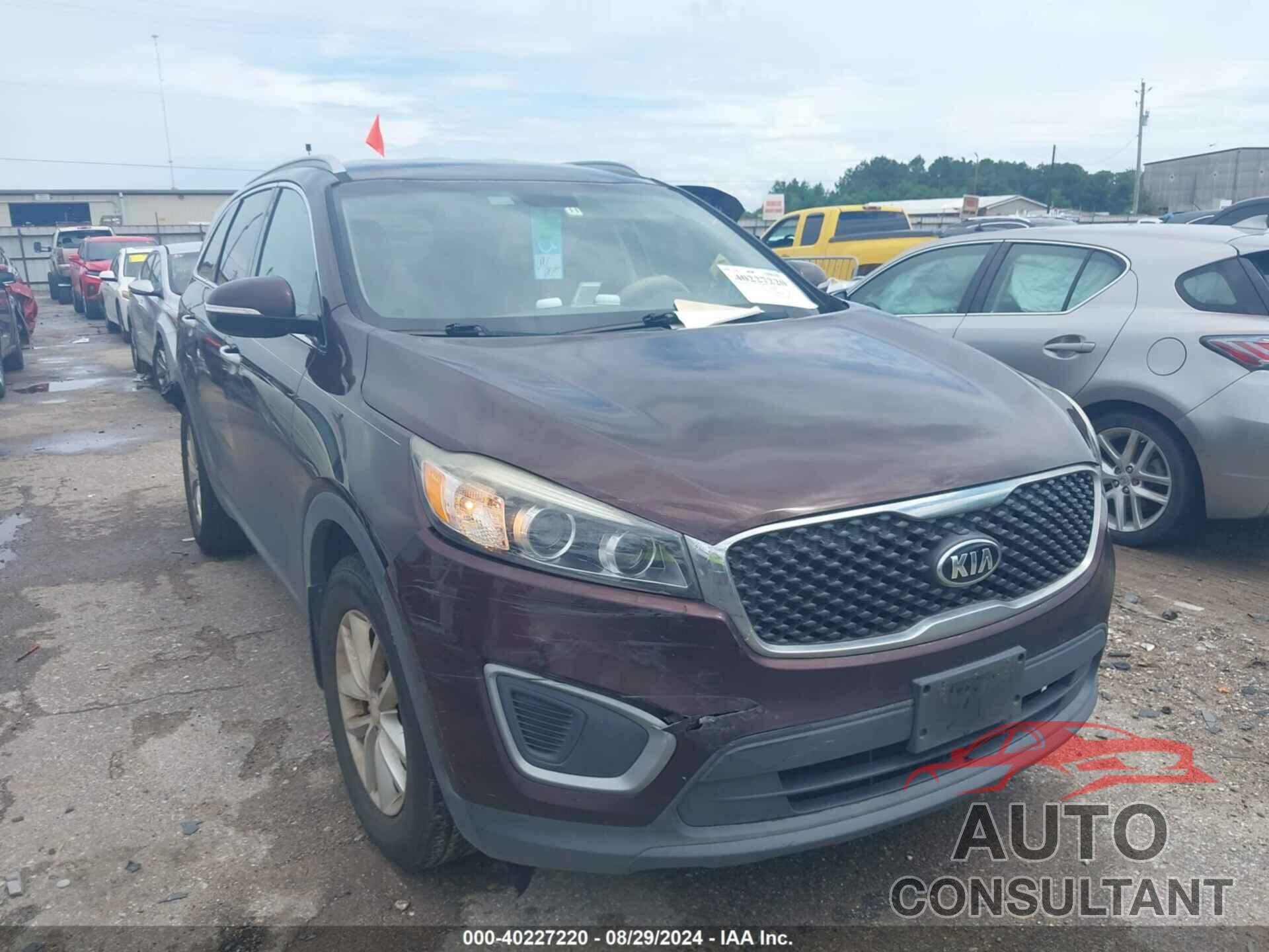 KIA SORENTO 2016 - 5XYPG4A32GG017929