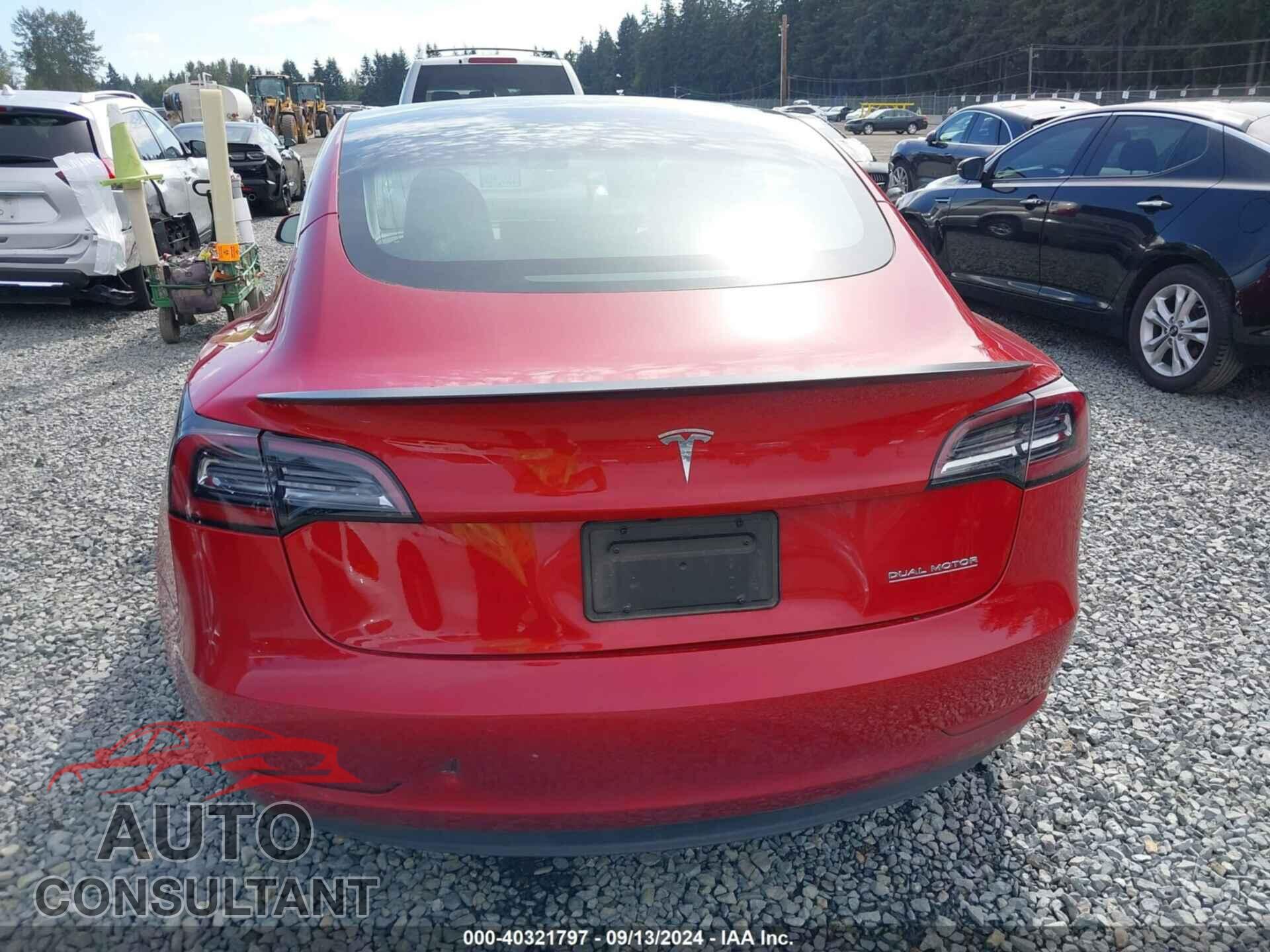 TESLA MODEL 3 2019 - 5YJ3E1EB6KF368024