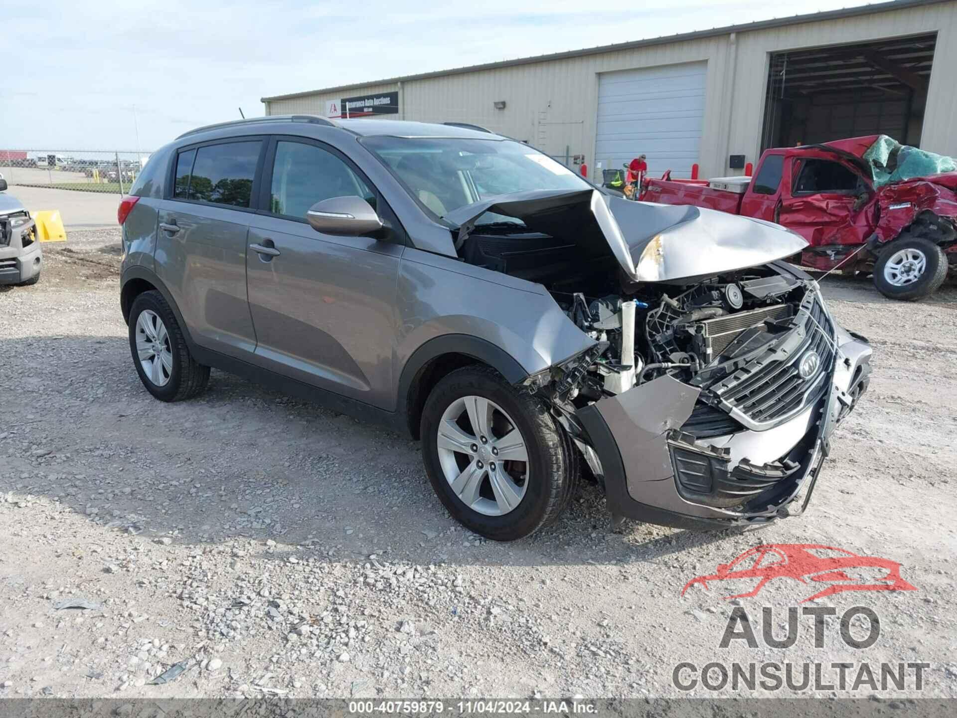 KIA SPORTAGE 2012 - KNDPB3A28C7251242