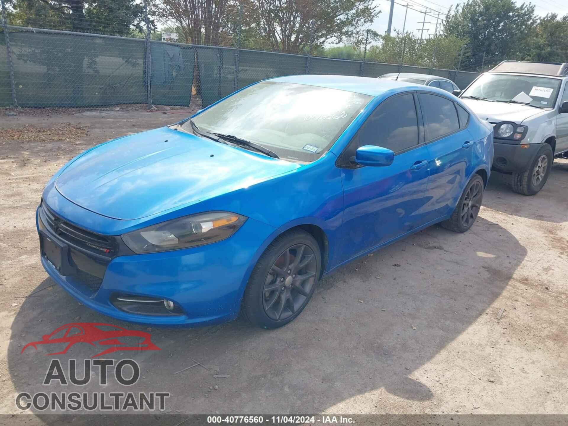 DODGE DART 2016 - 1C3CDFBB3GD516010