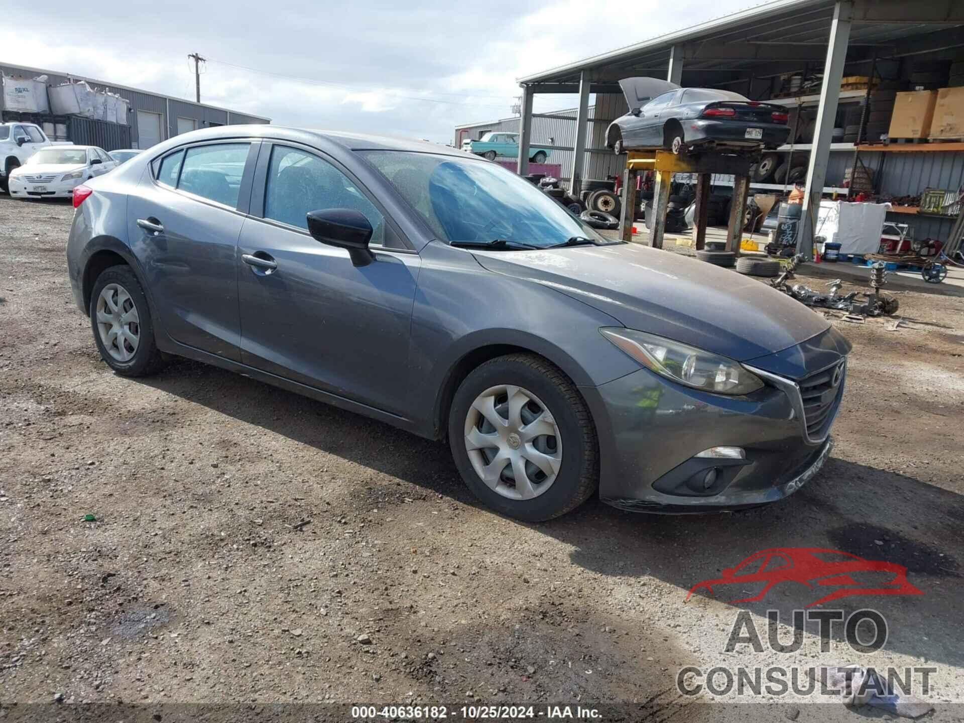 MAZDA MAZDA3 2015 - JM1BM1T72F1268384