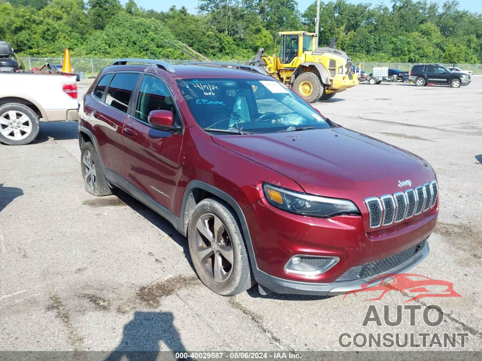 JEEP CHEROKEE 2019 - 1C4PJLDB9KD302486