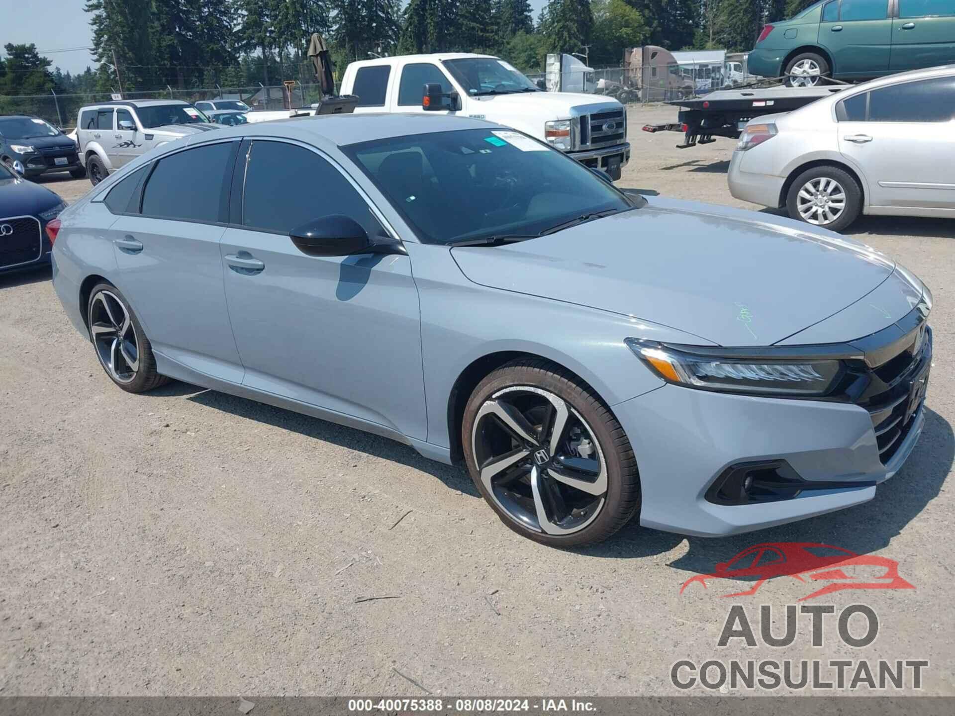 HONDA ACCORD 2021 - 1HGCV1F34MA100125