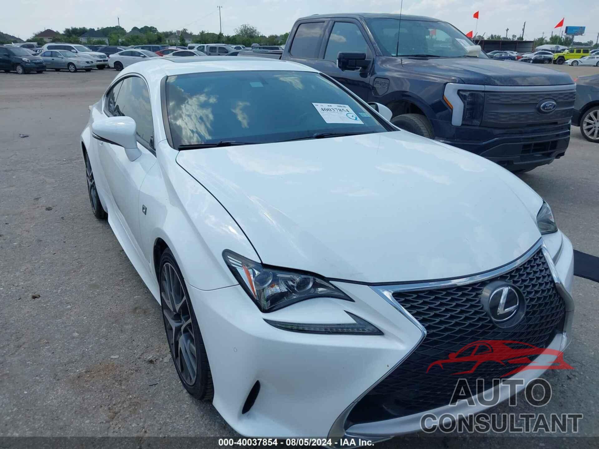 LEXUS RC 200T 2016 - JTHHA5BC3G5001563