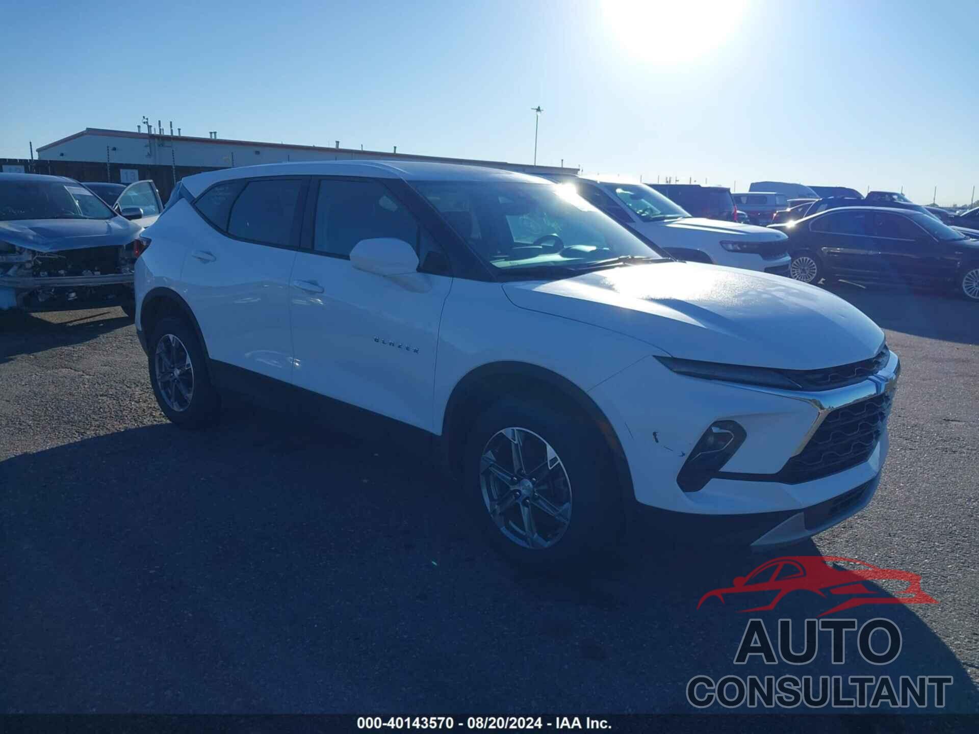 CHEVROLET BLAZER 2023 - 3GNKBCR47PS210650