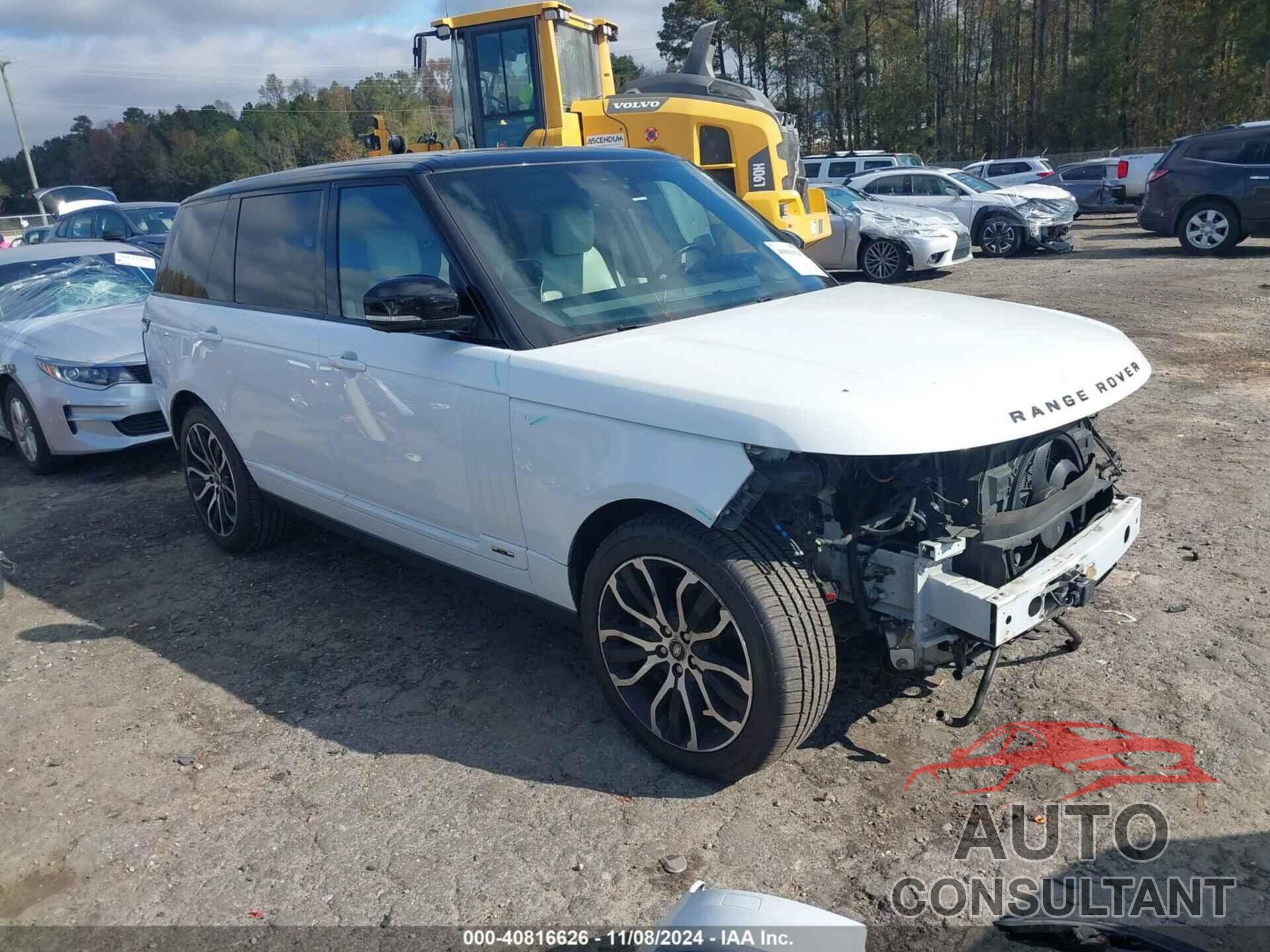 LAND ROVER RANGE ROVER 2019 - SALGS5RE9KA541283