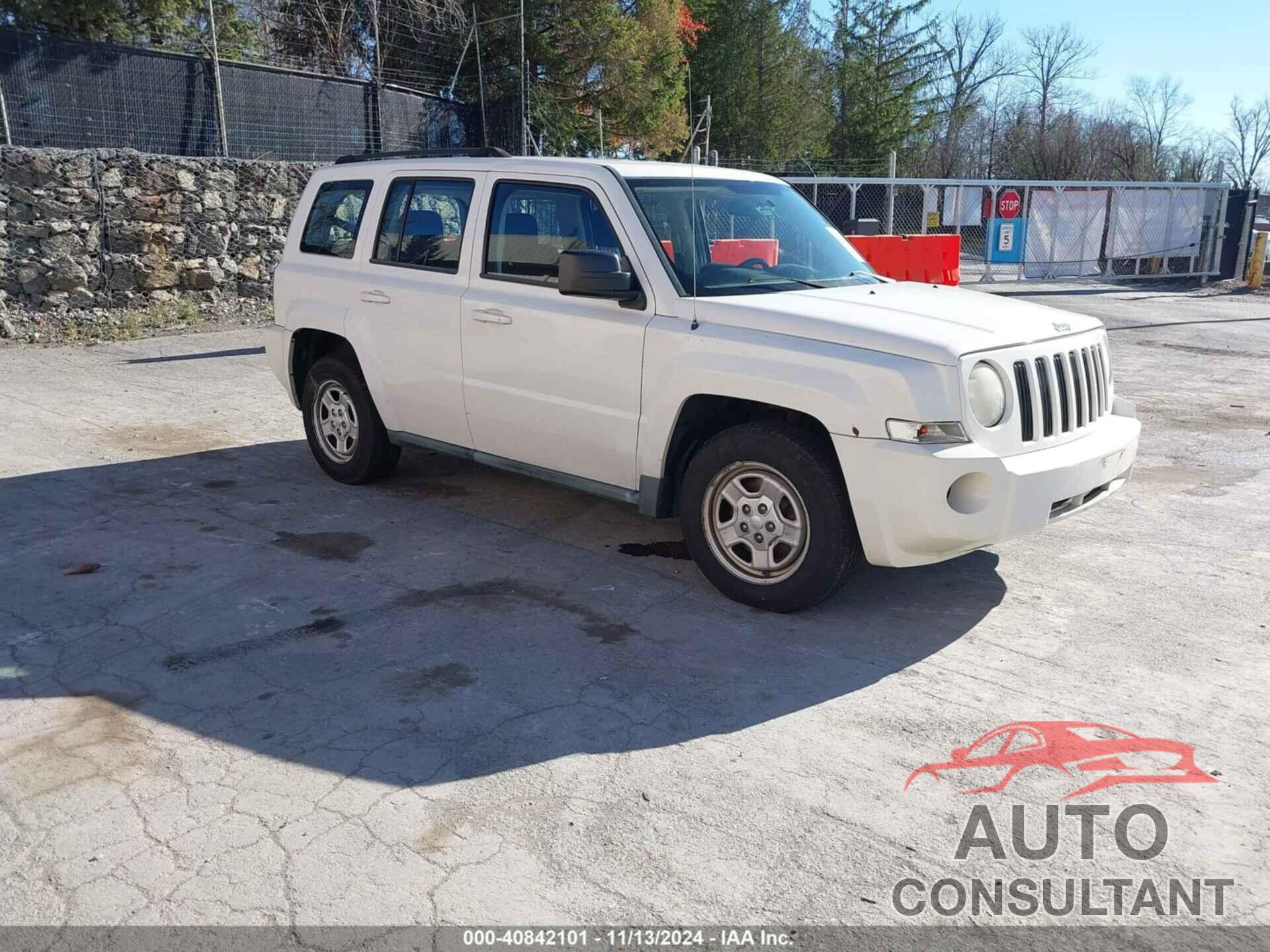 JEEP PATRIOT 2010 - 1J4NF2GBXAD570275