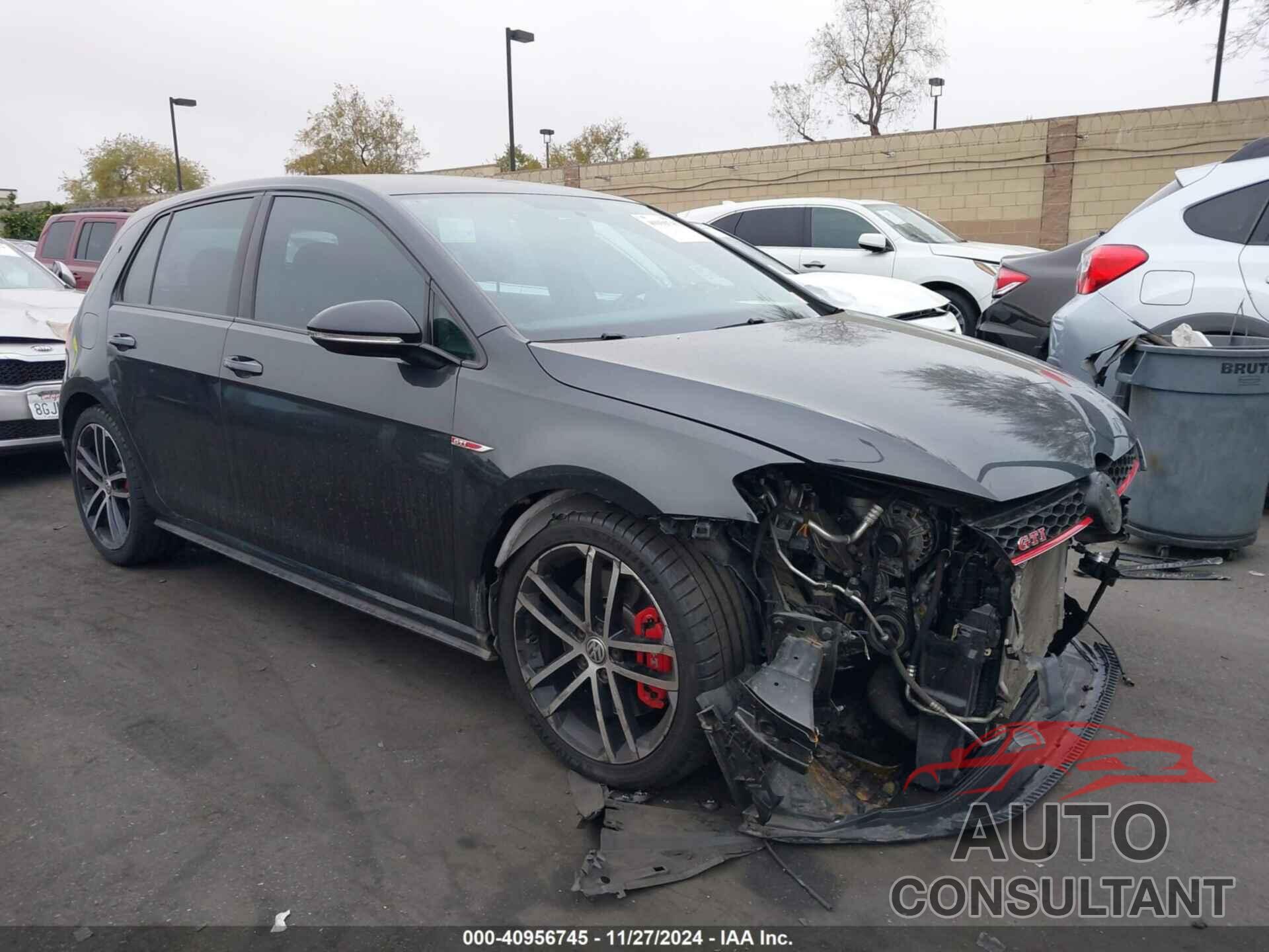 VOLKSWAGEN GOLF GTI 2017 - 3VW547AU6HM028654