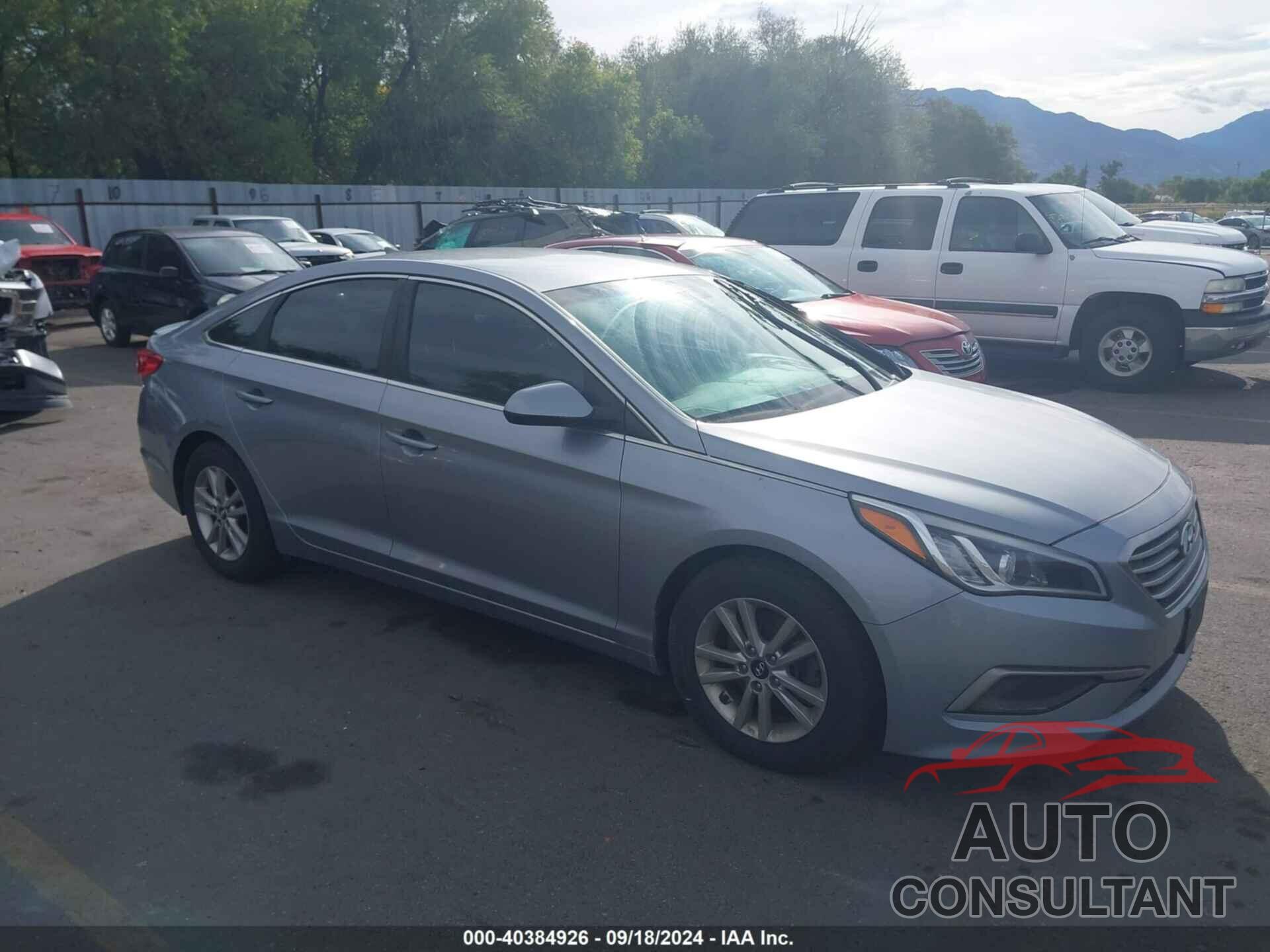 HYUNDAI SONATA 2017 - 5NPE24AF9HH440727