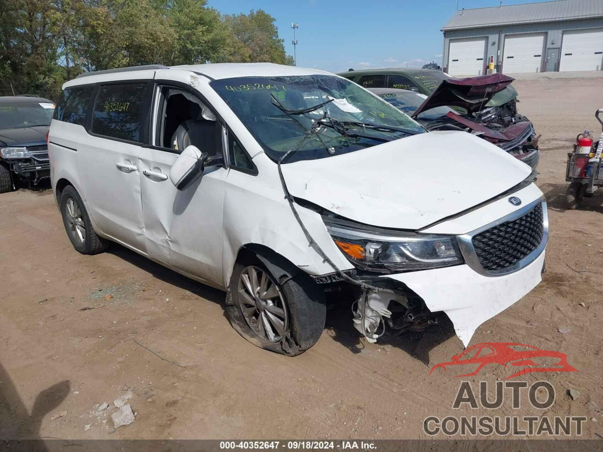 KIA SEDONA 2017 - KNDMB5C14H6332187