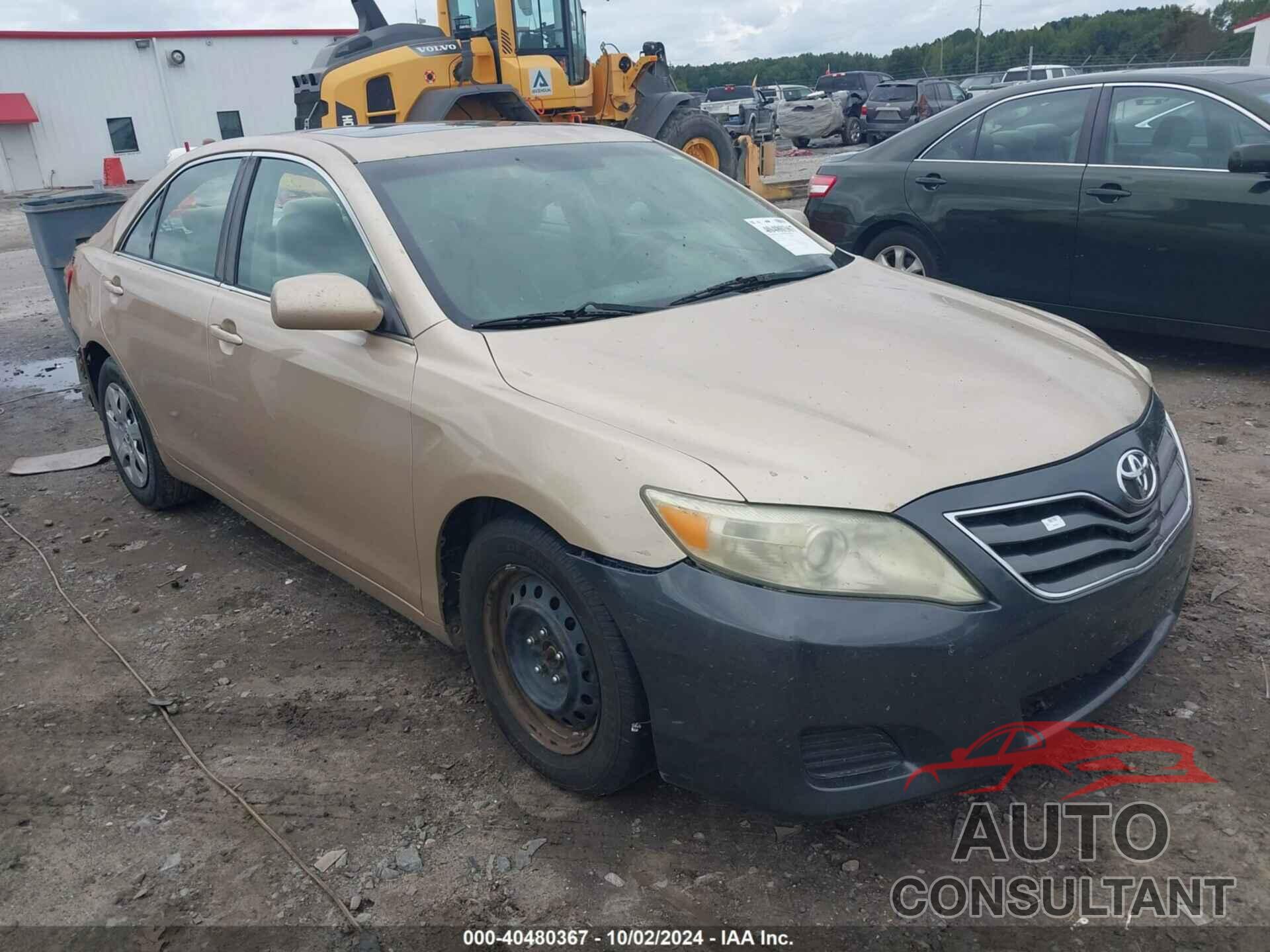 TOYOTA CAMRY 2010 - 4T1BF3EK2AU048009