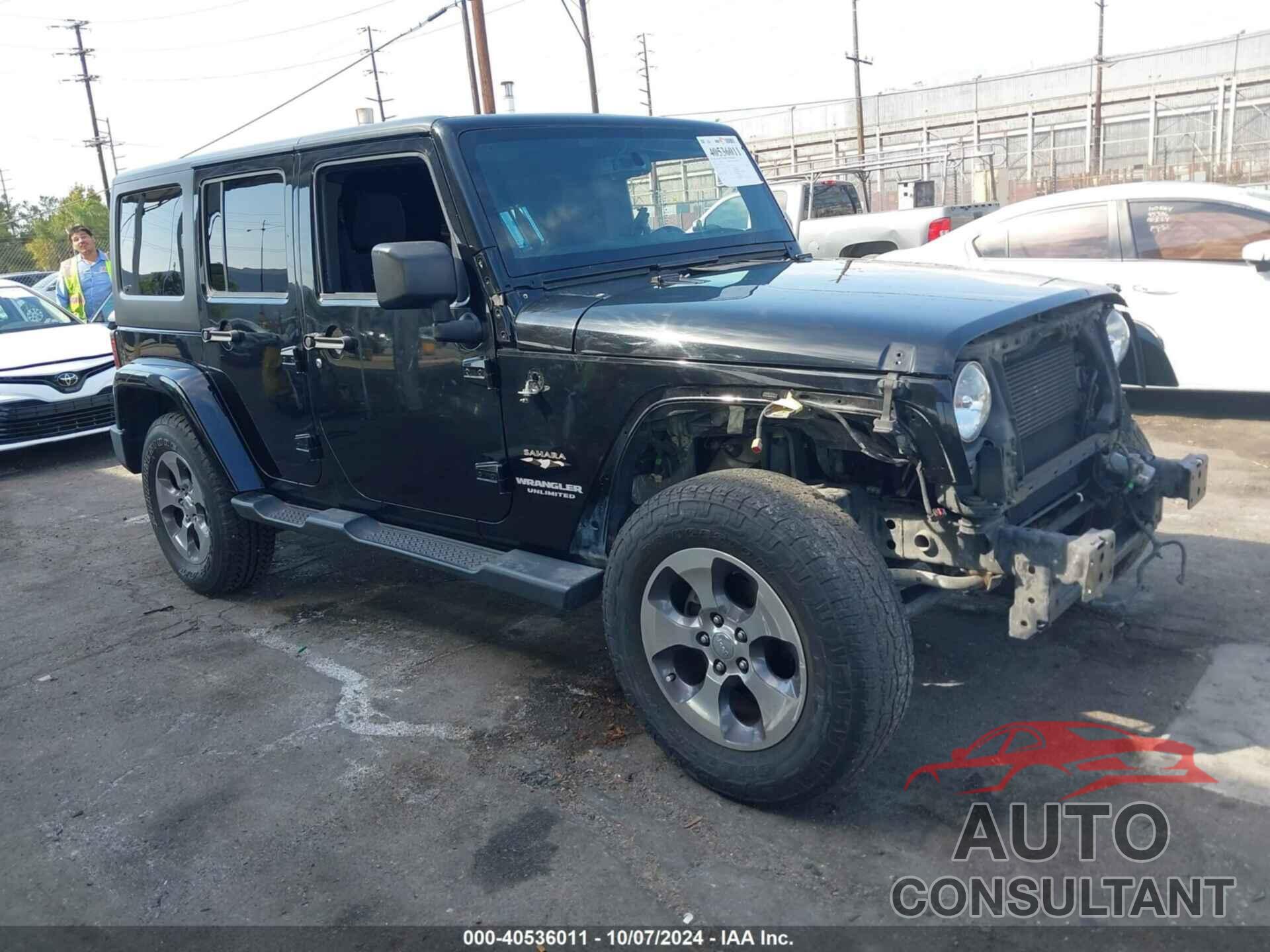 JEEP WRANGLER UNLIMITED 2016 - 1C4BJWEG3GL135402