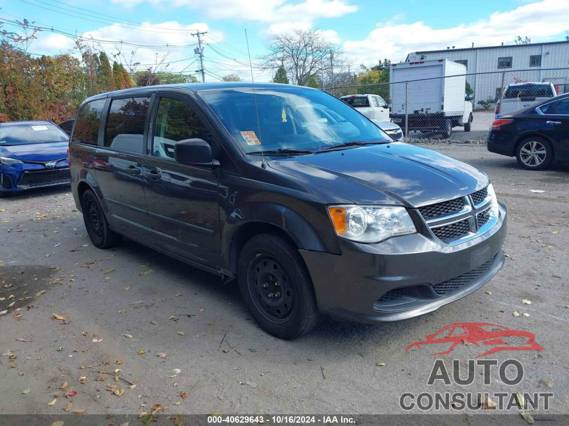 DODGE GRAND CARAVAN 2016 - 2C4RDGBG2GR154997