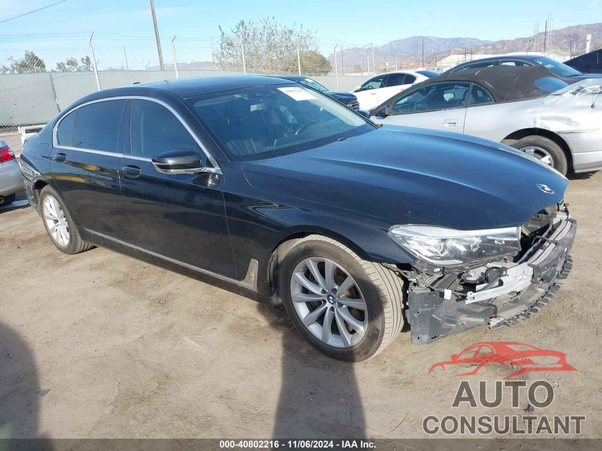 BMW 740I 2019 - WBA7E2C5XKB216932