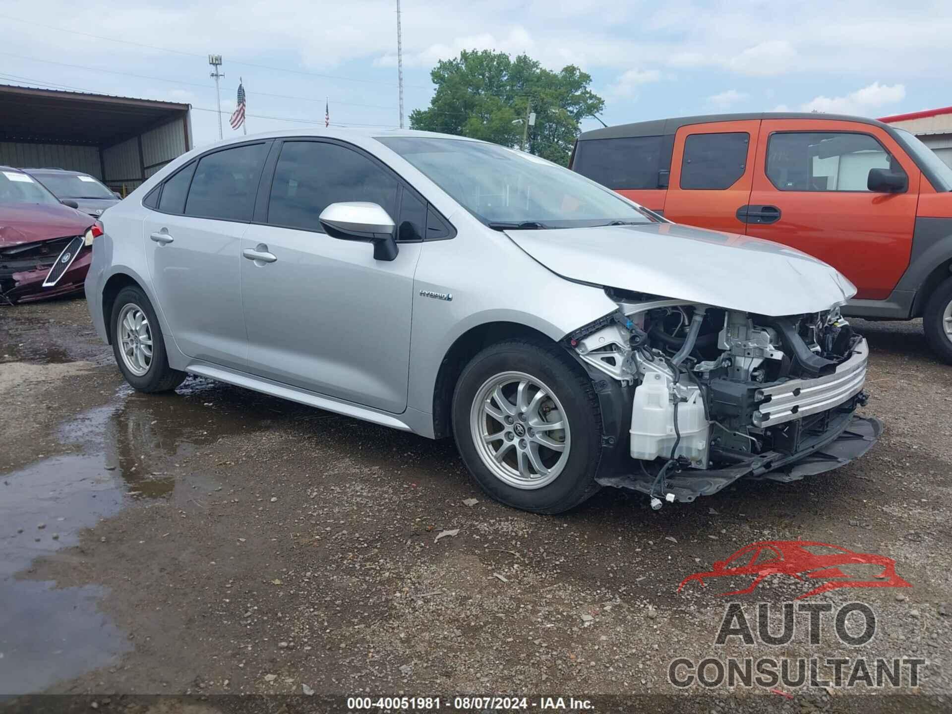 TOYOTA COROLLA 2021 - JTDEAMDE5MJ009227