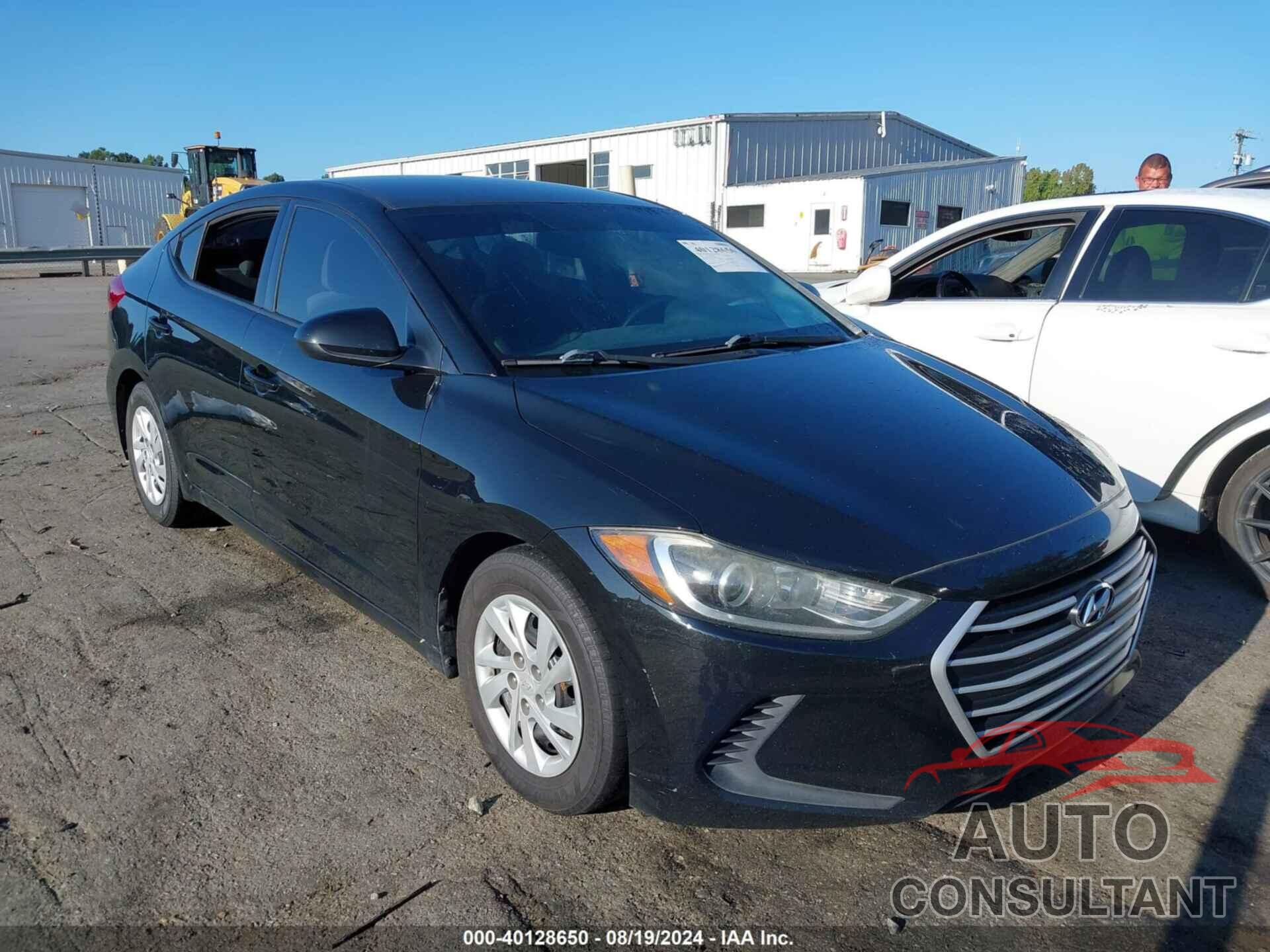 HYUNDAI ELANTRA 2017 - 5NPD74LFXHH150023