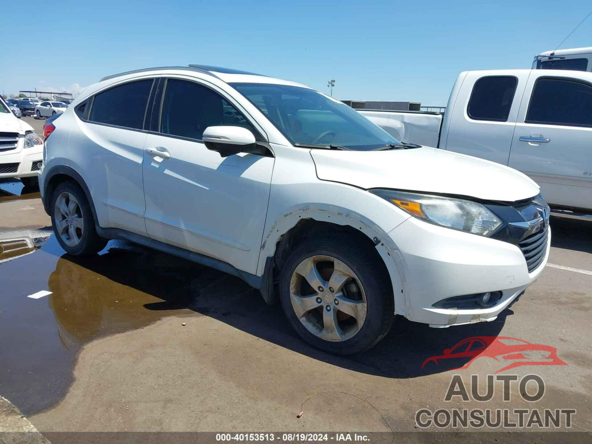 HONDA HR-V 2016 - 3CZRU6H73GM742569