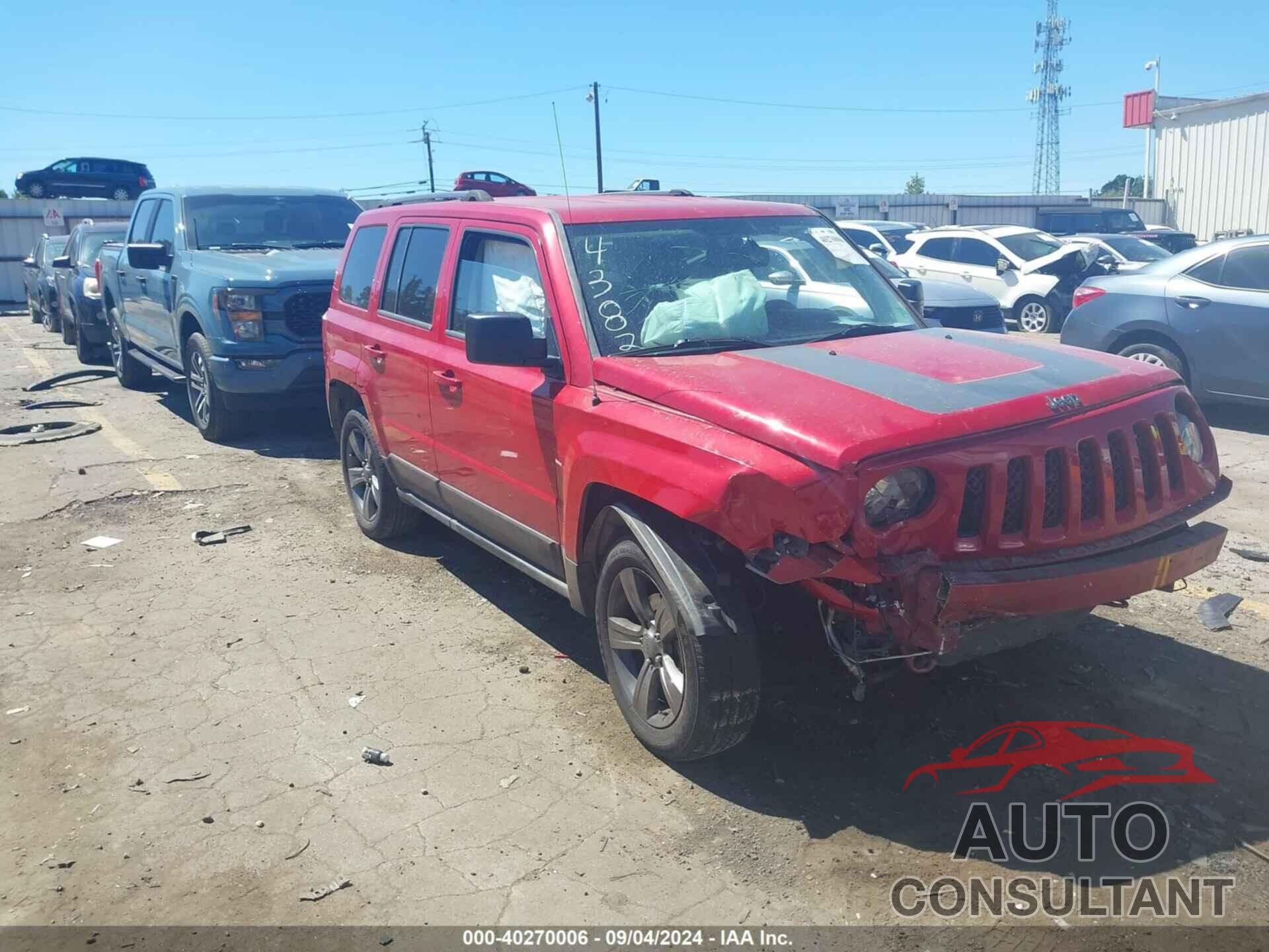 JEEP PATRIOT 2016 - 1C4NJPBAXGD684382