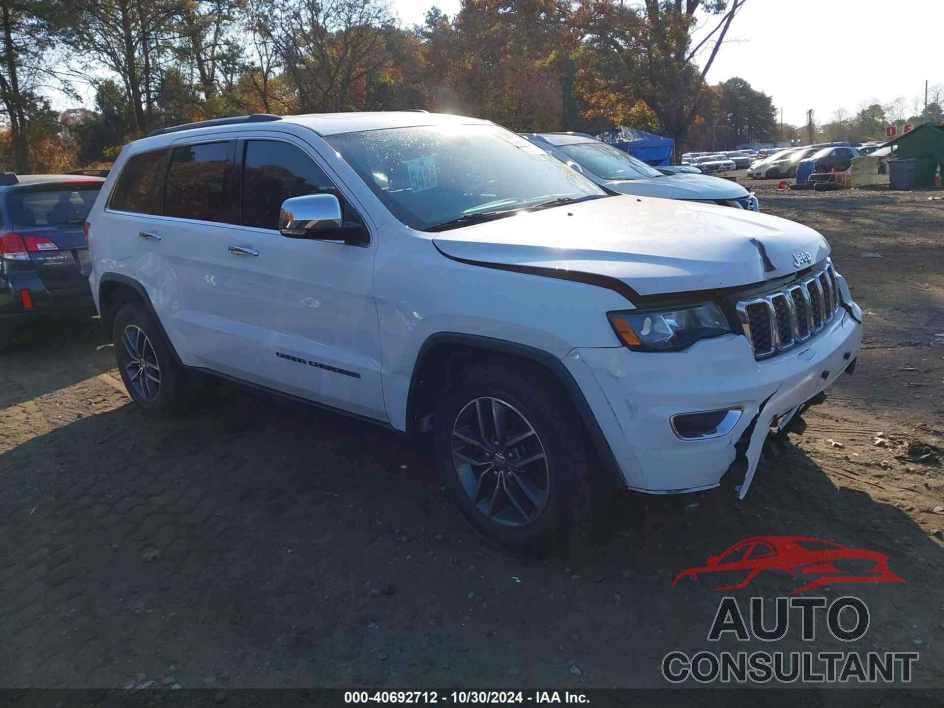 JEEP GRAND CHEROKEE 2017 - 1C4RJFBG8HC827496