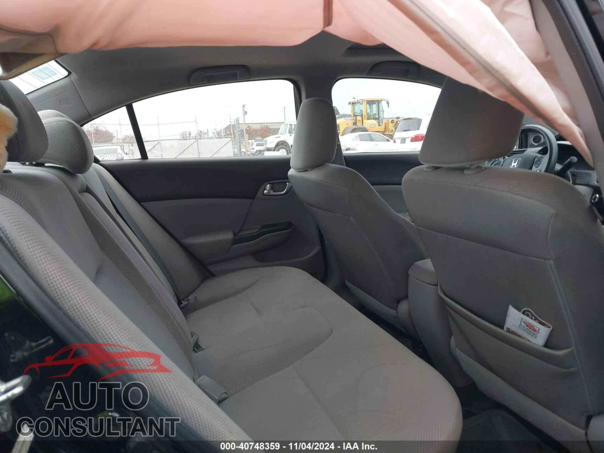 HONDA CIVIC 2012 - 19XFB2F80CE056593